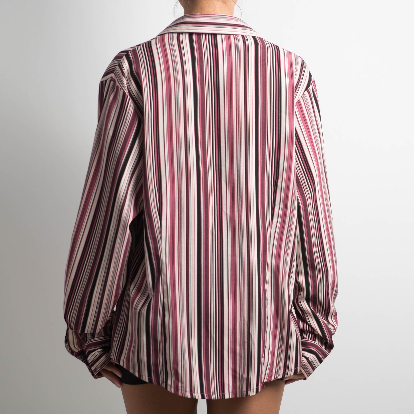 BLOUSE À MANCHES LONGUES À RAYURES