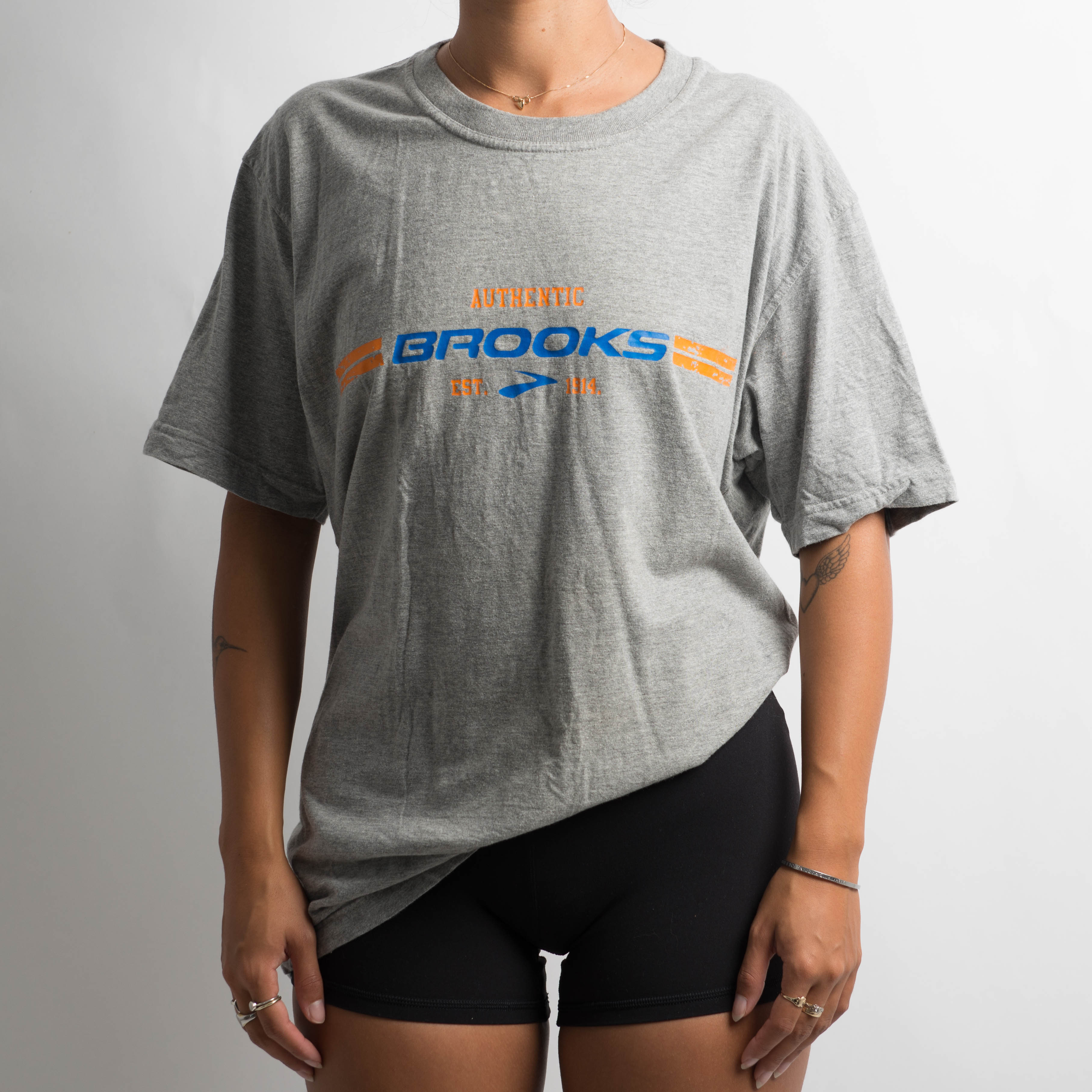 GREY LOOSE FIT TSHIRT