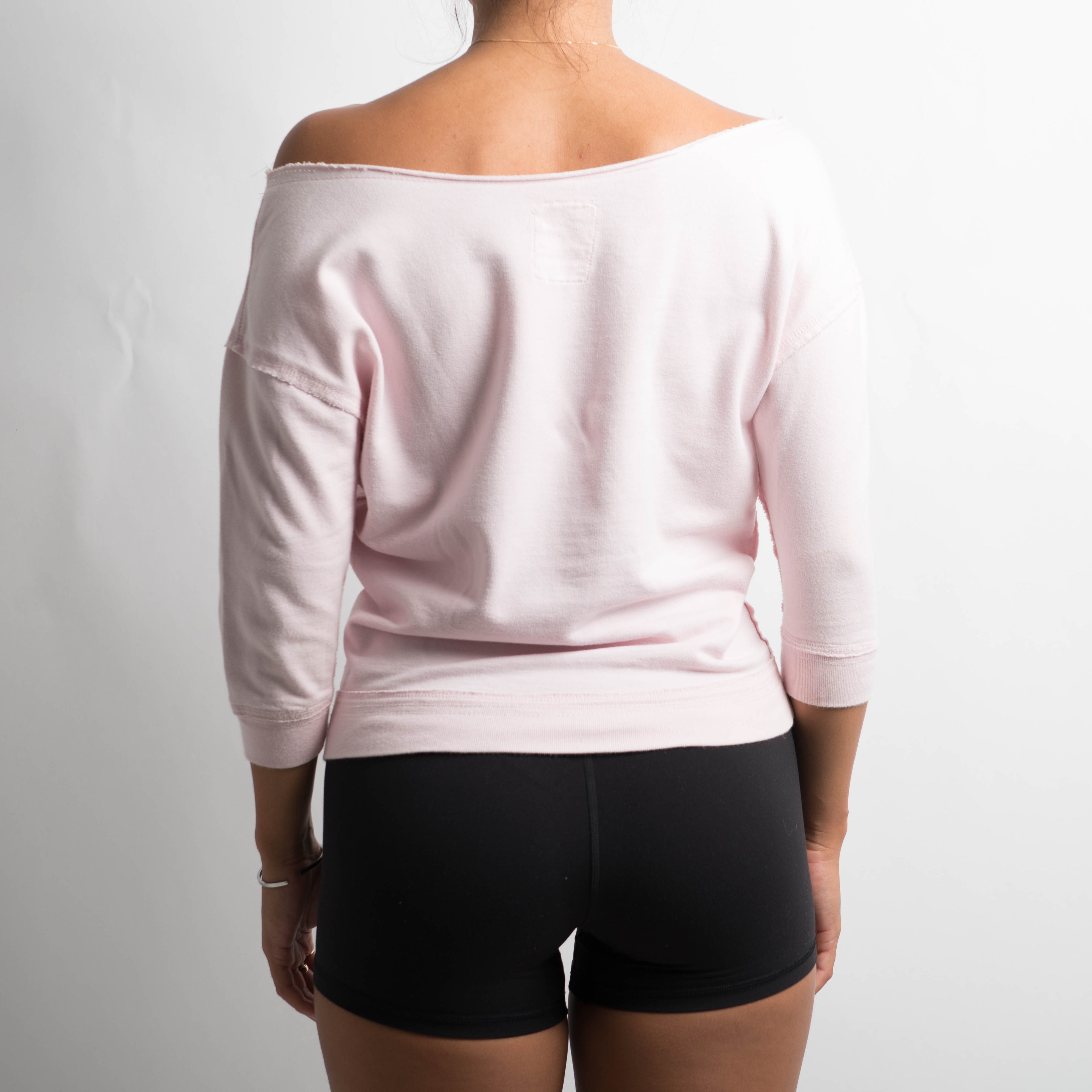 PINK 3/4 LONG SLEEVE TOP