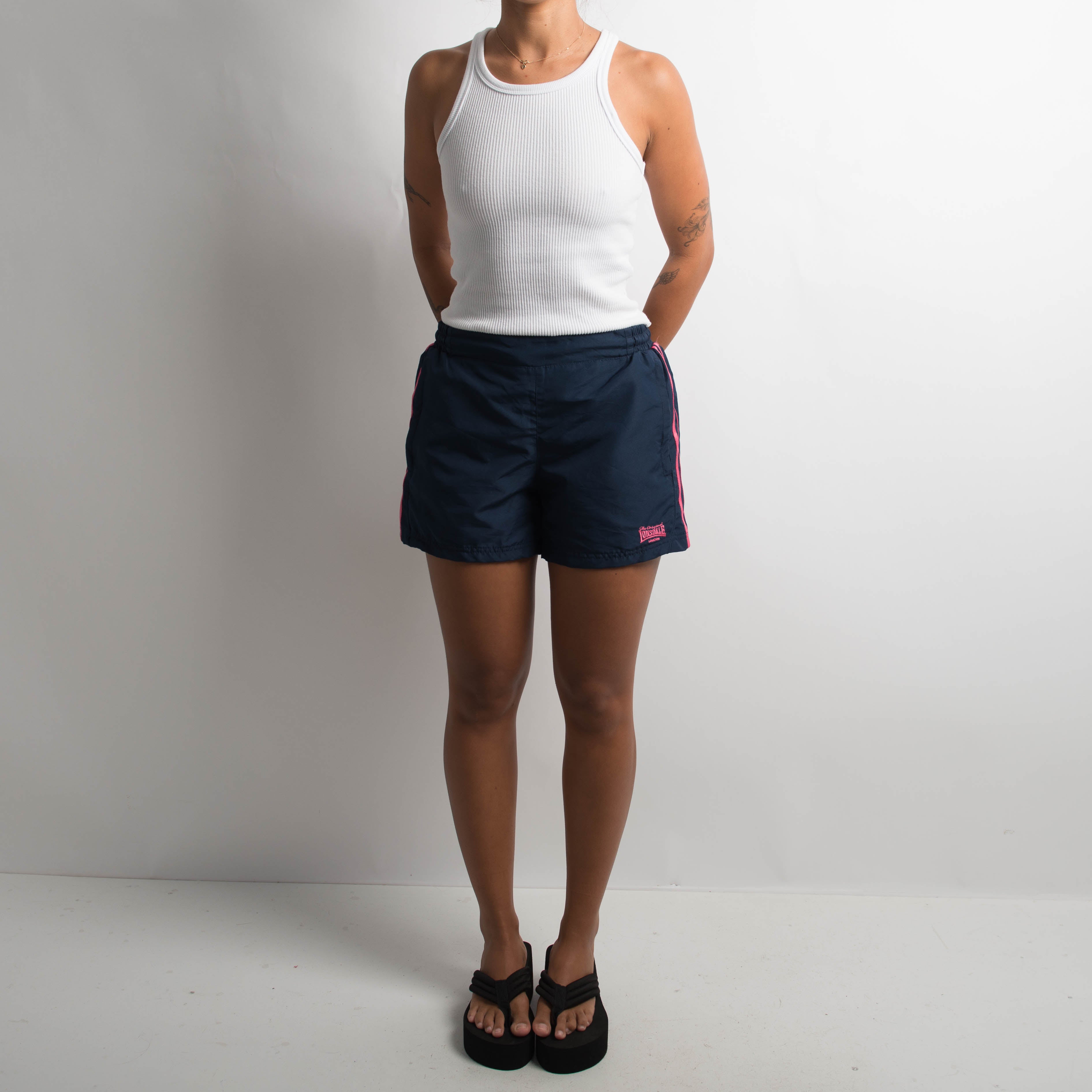 NAVY LONSDALE SHORTS