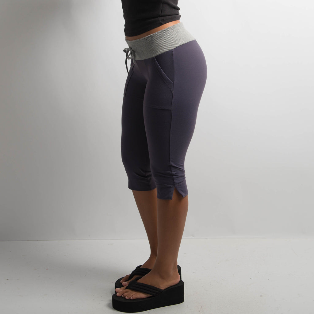 DRAWSTRING CROP TIGHTS