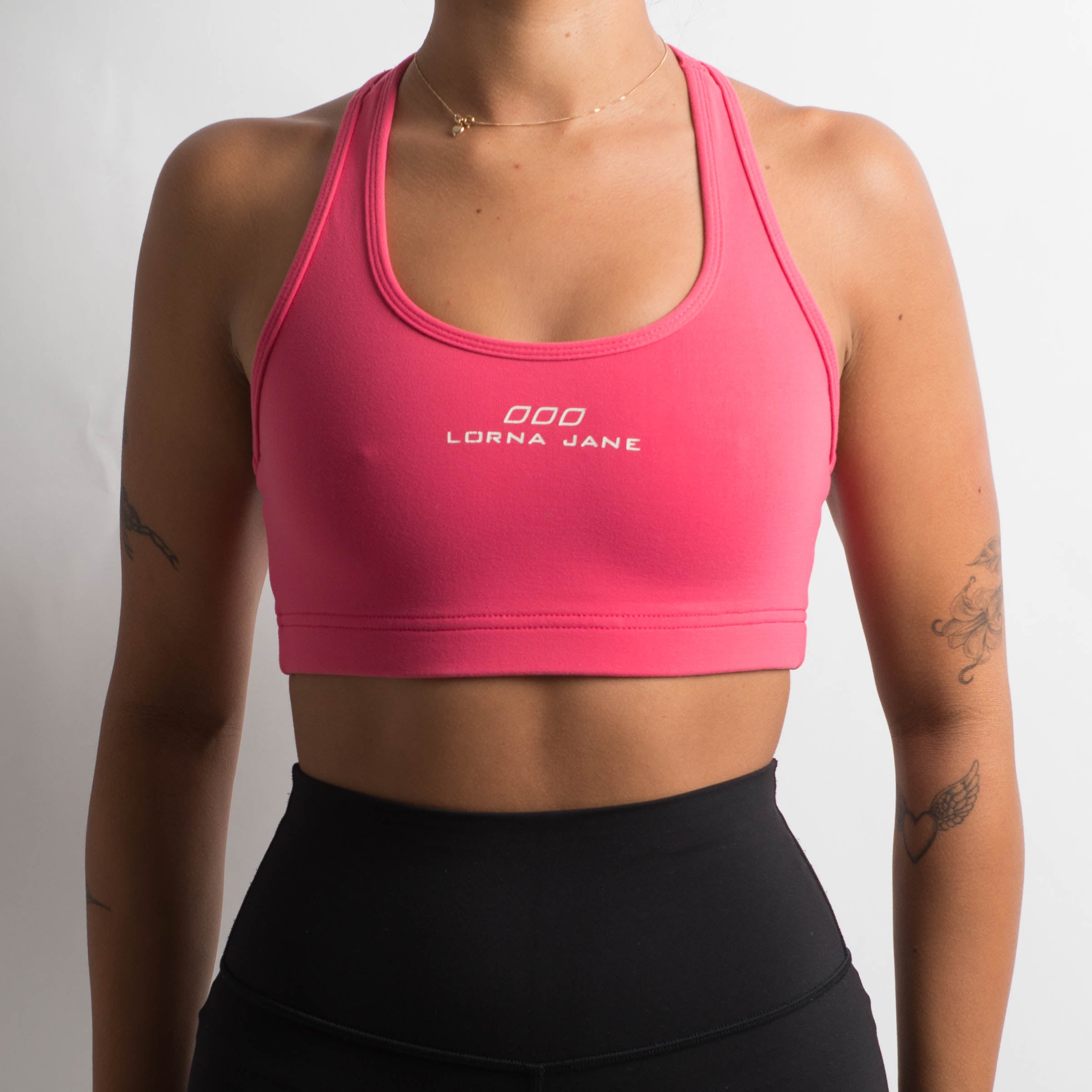 BERRY PINK SPORTS BRA