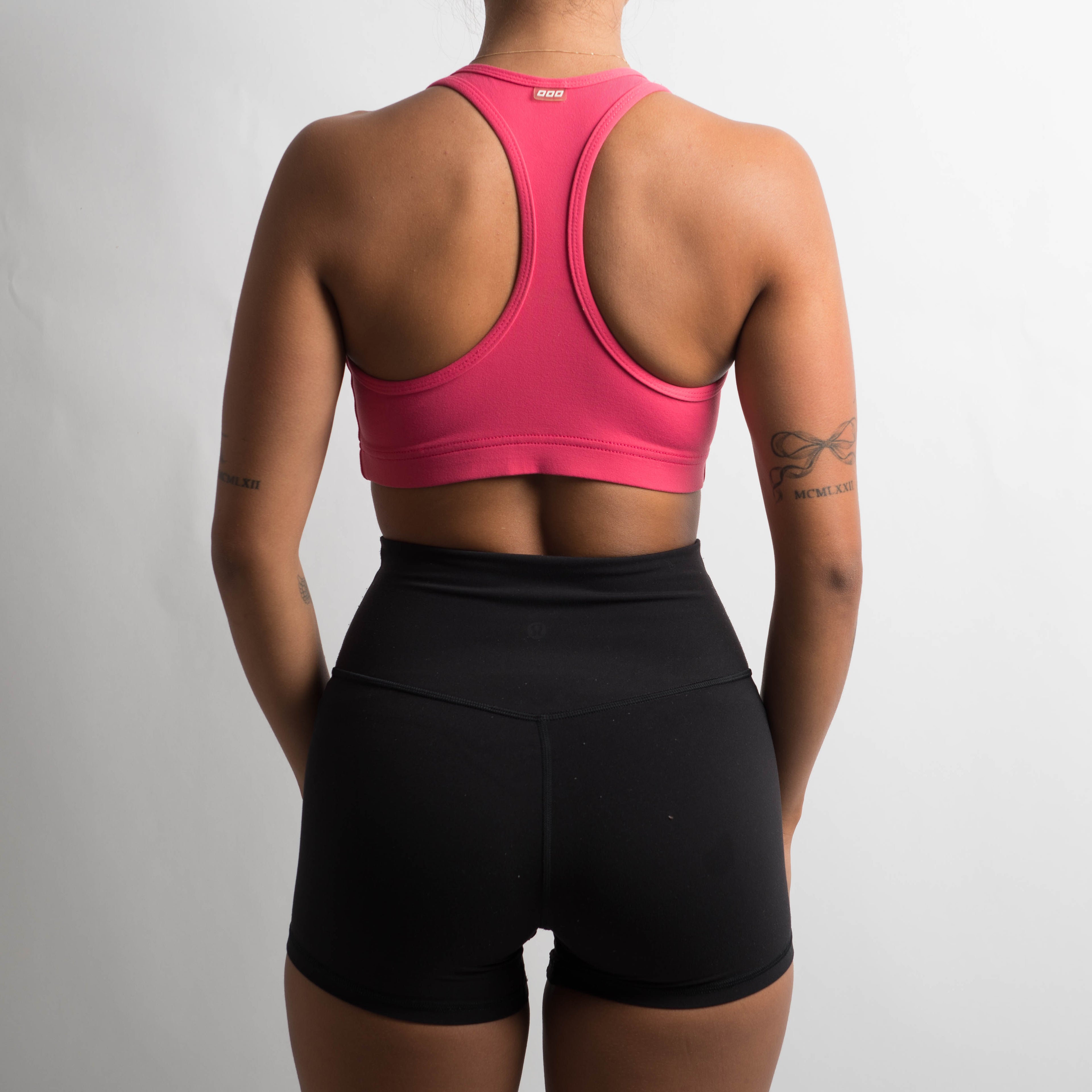 BERRY PINK SPORTS BRA