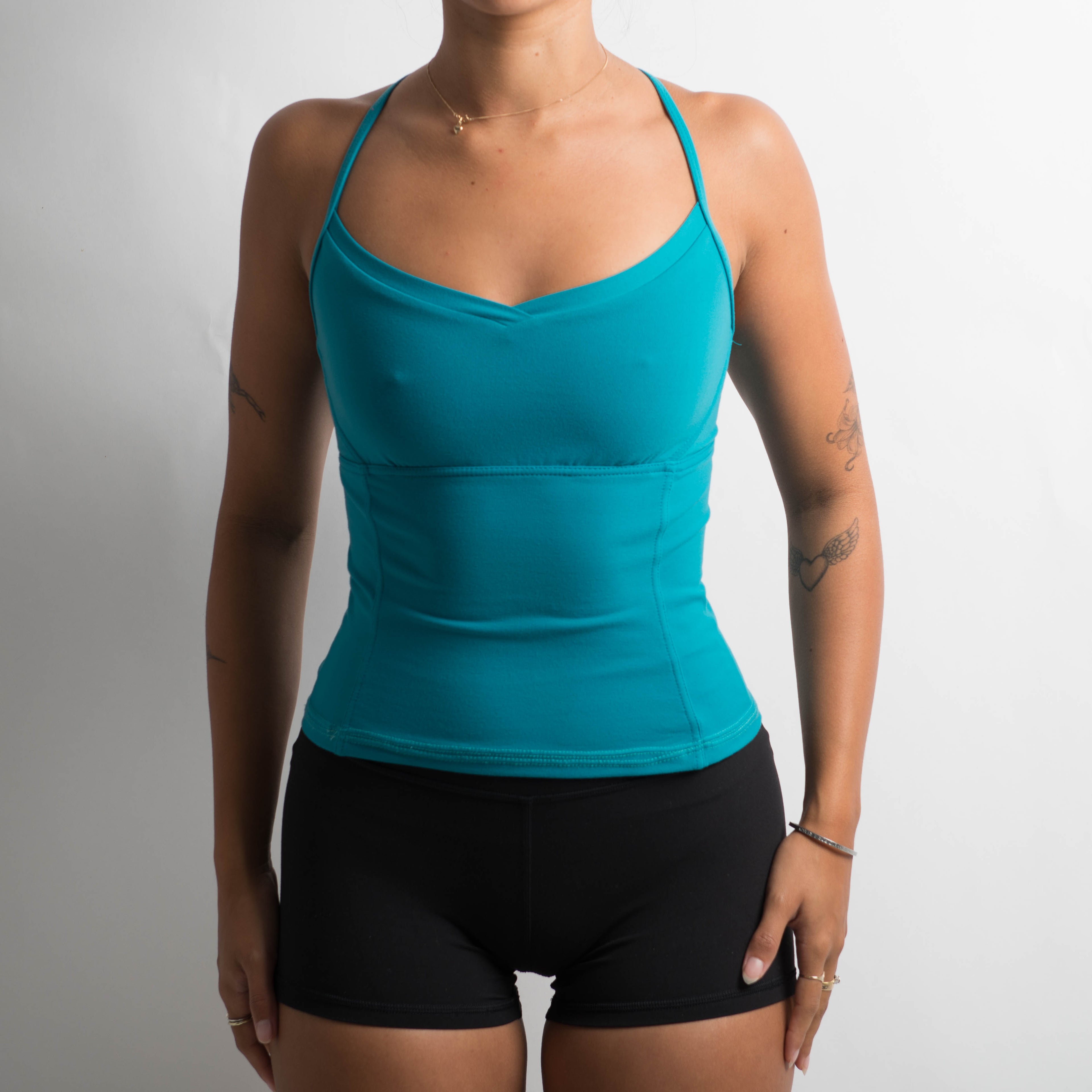 TEAL ACTIVEWEAR TOP
