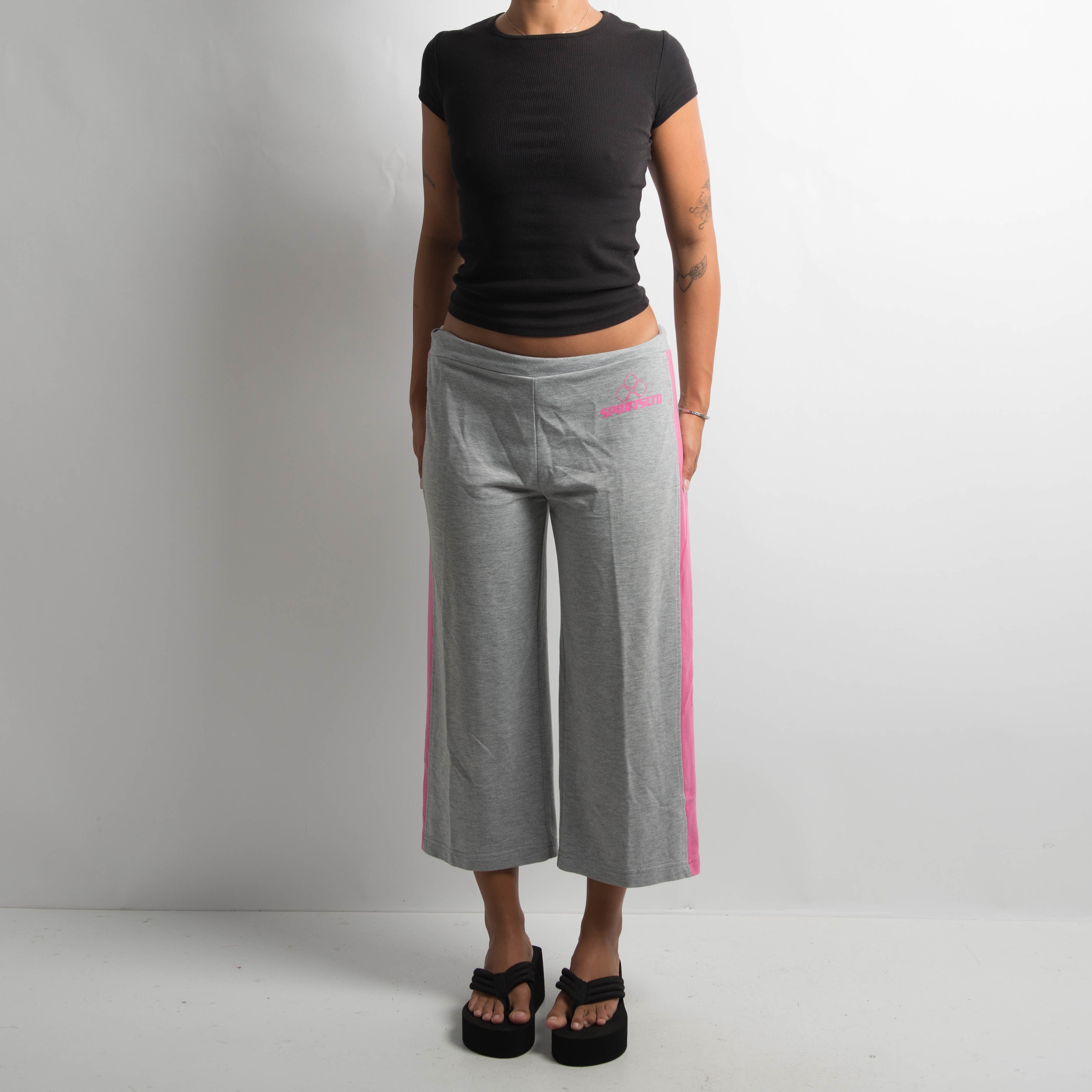 GREY CAPRI LOUNGE PANTS