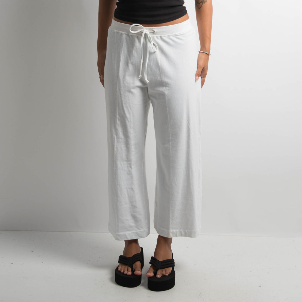 WHITE LOUNGE PANTS
