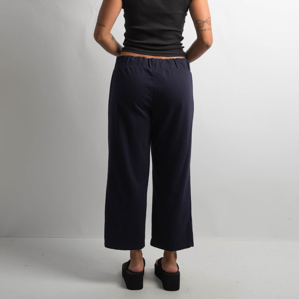 NAVY DRAWSTRING SWEATPANTS