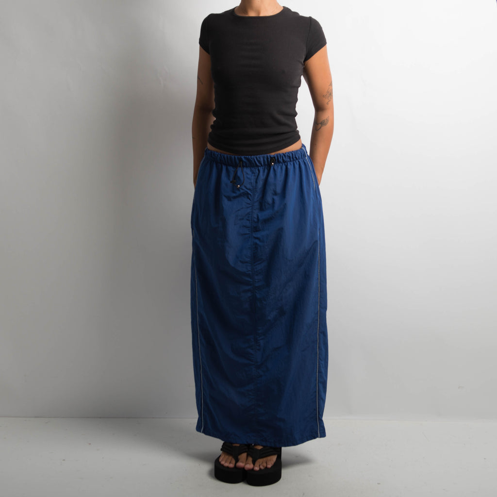 BLUE PARACHUTE MAXI SKIRT