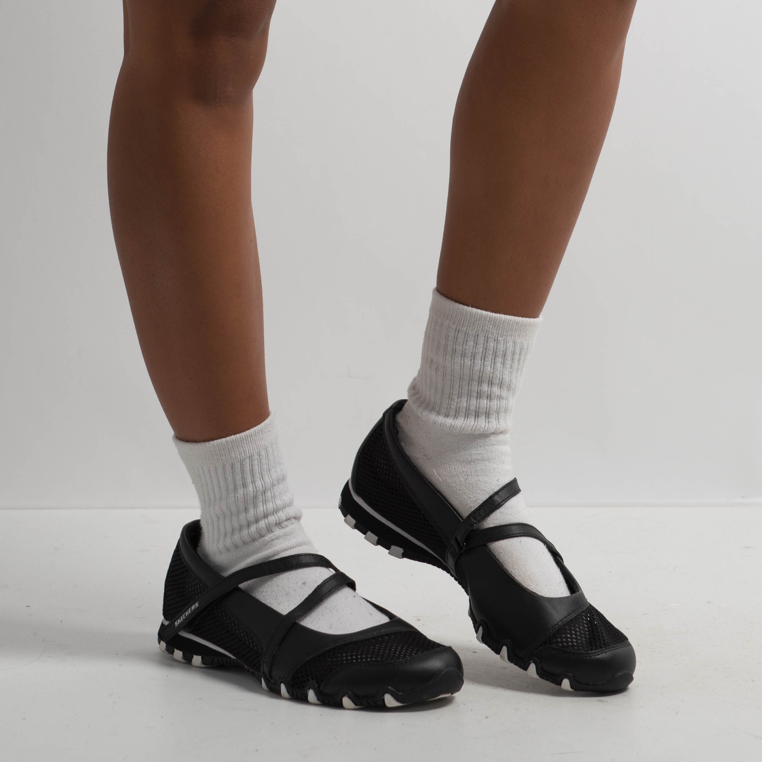 MESH MARY JANE FLATS