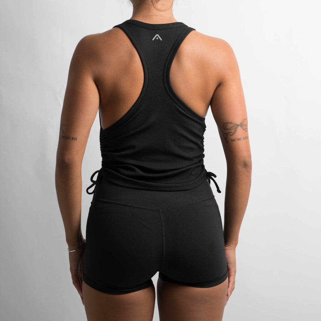 RUCHED ACTIVEWEAR TANK TOP
