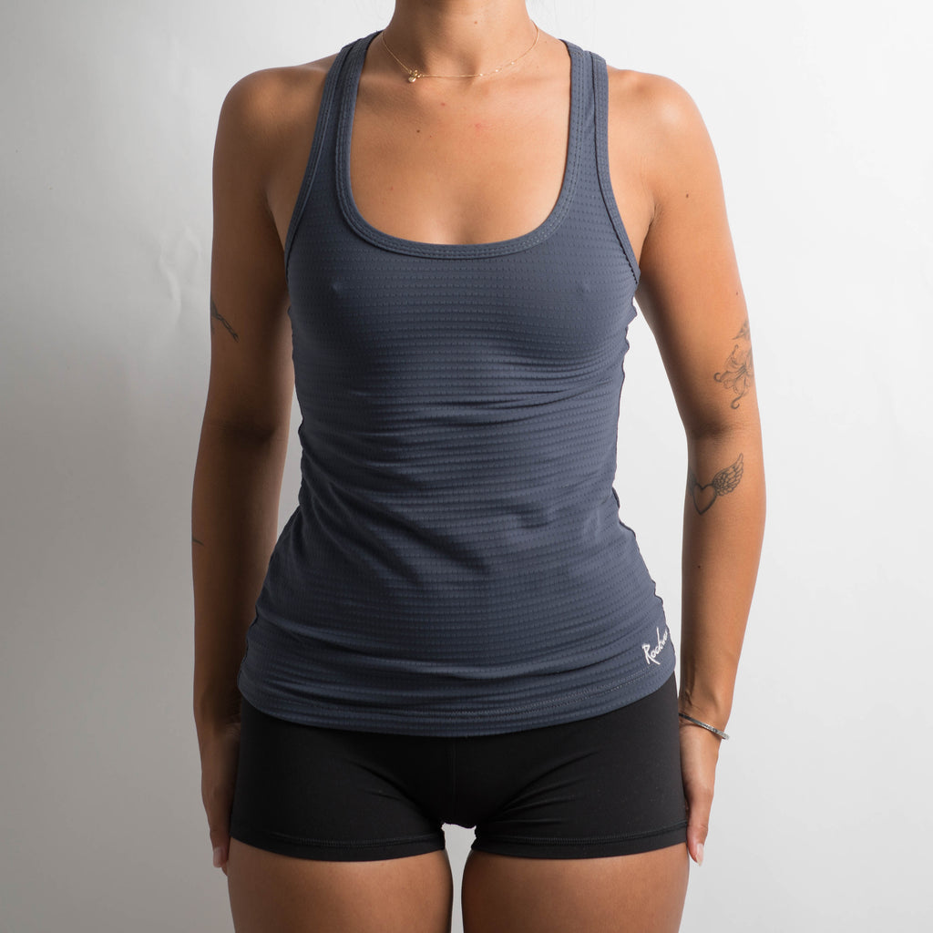 CHARCOAL ACTIVEWEAR TANK TOP
