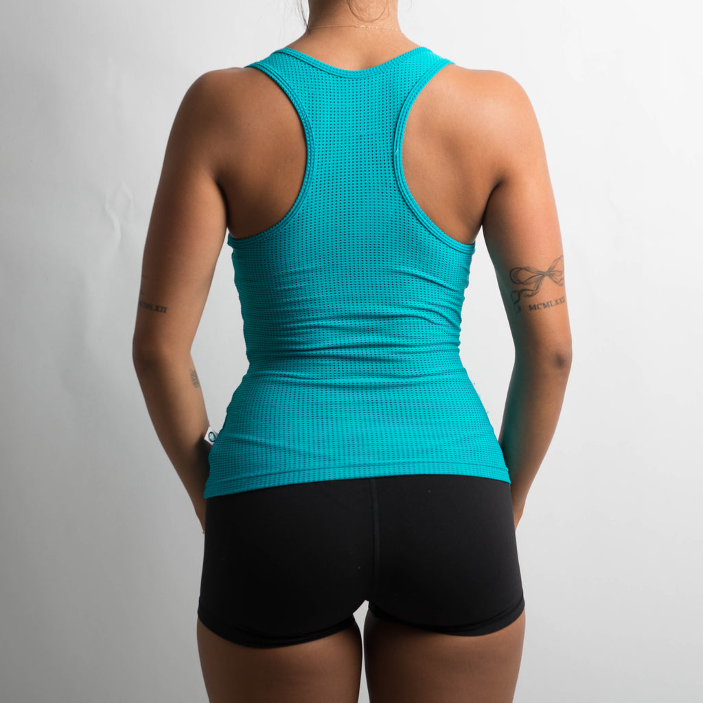 TURQUOISE ACTIVEWEAR TANK TOP