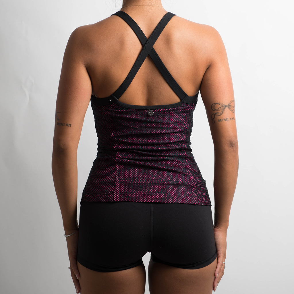 MESH ACTIVEWEAR TANK TOP