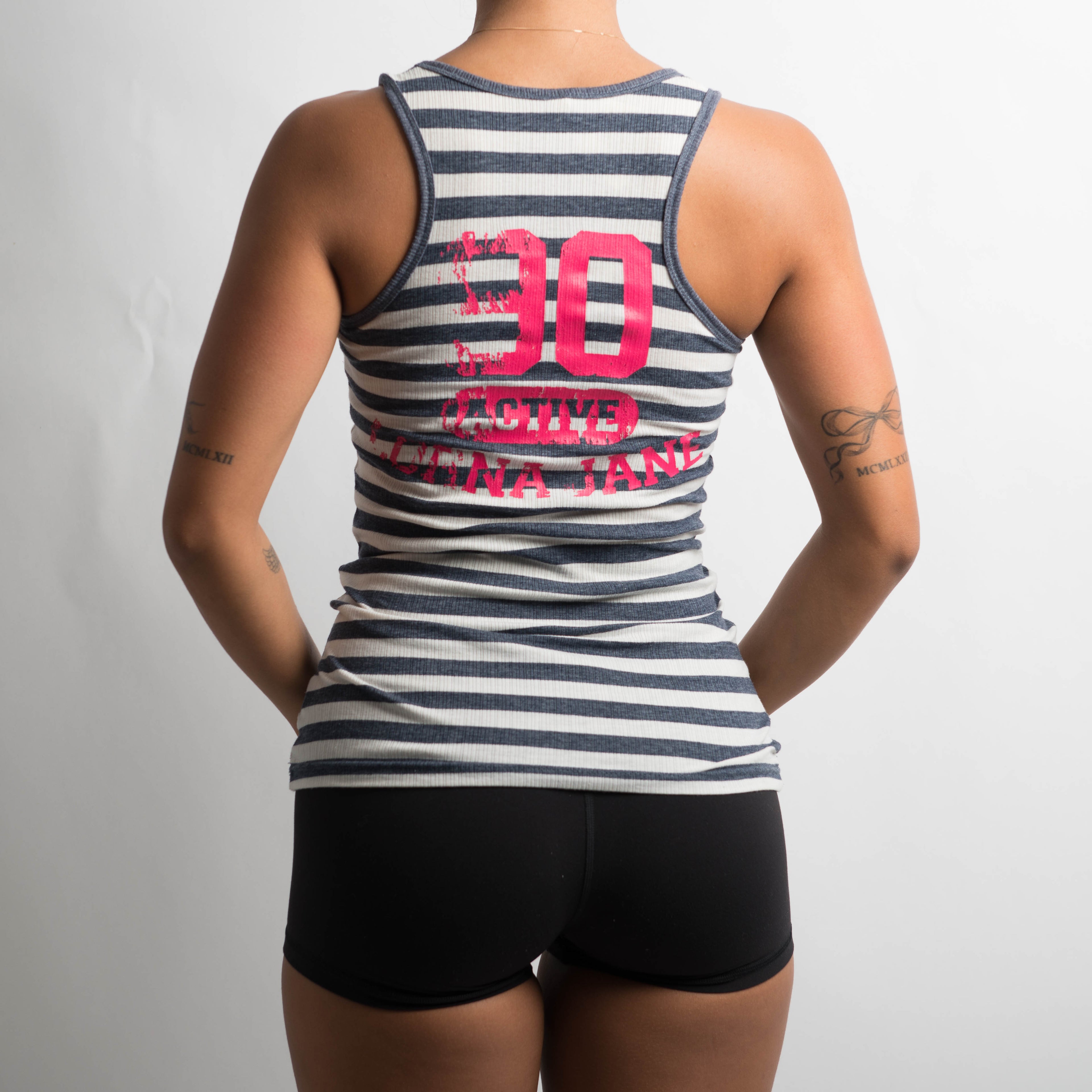STRIPED COTTON TANK TOP