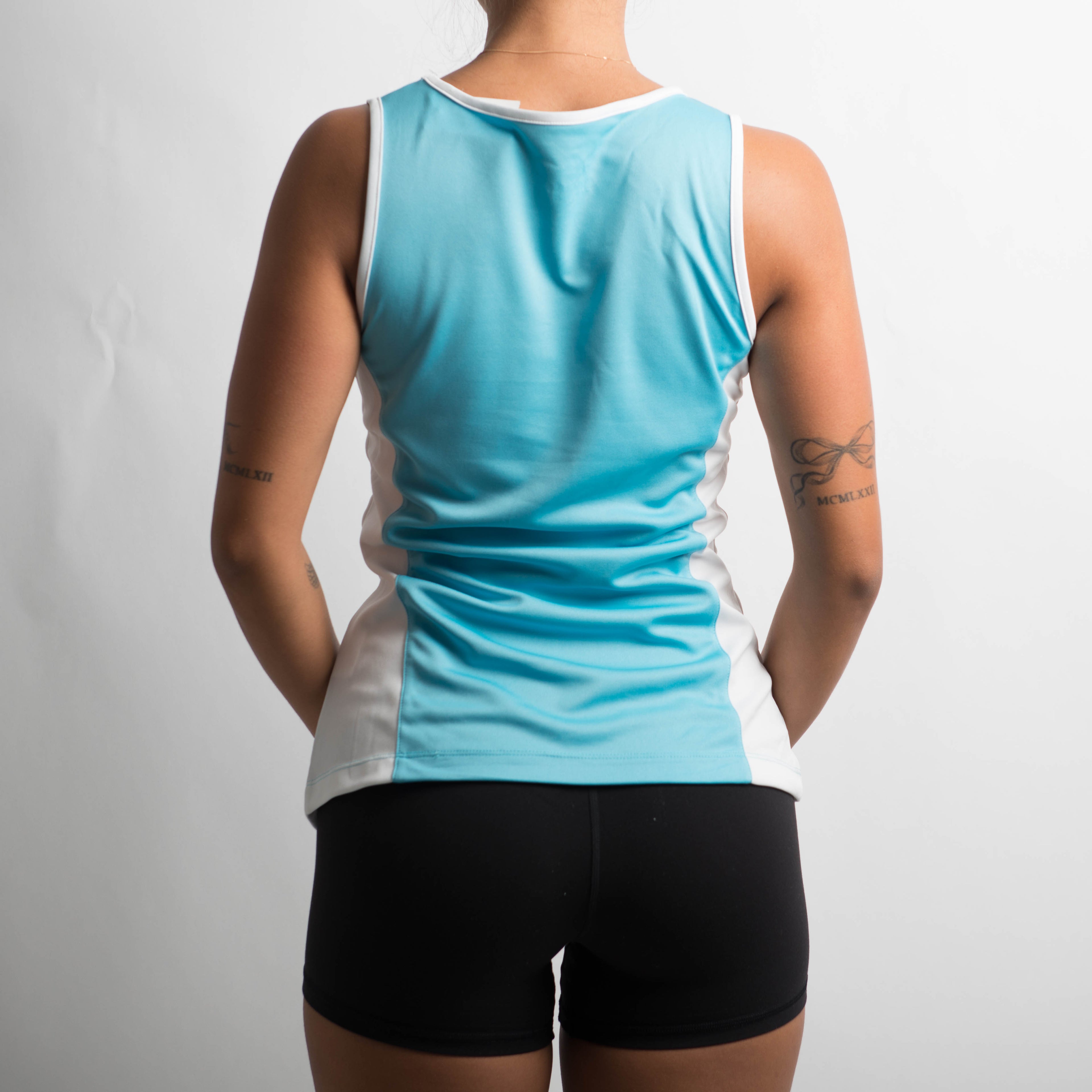 BLUE ACTIVEWEAR TANK TOP