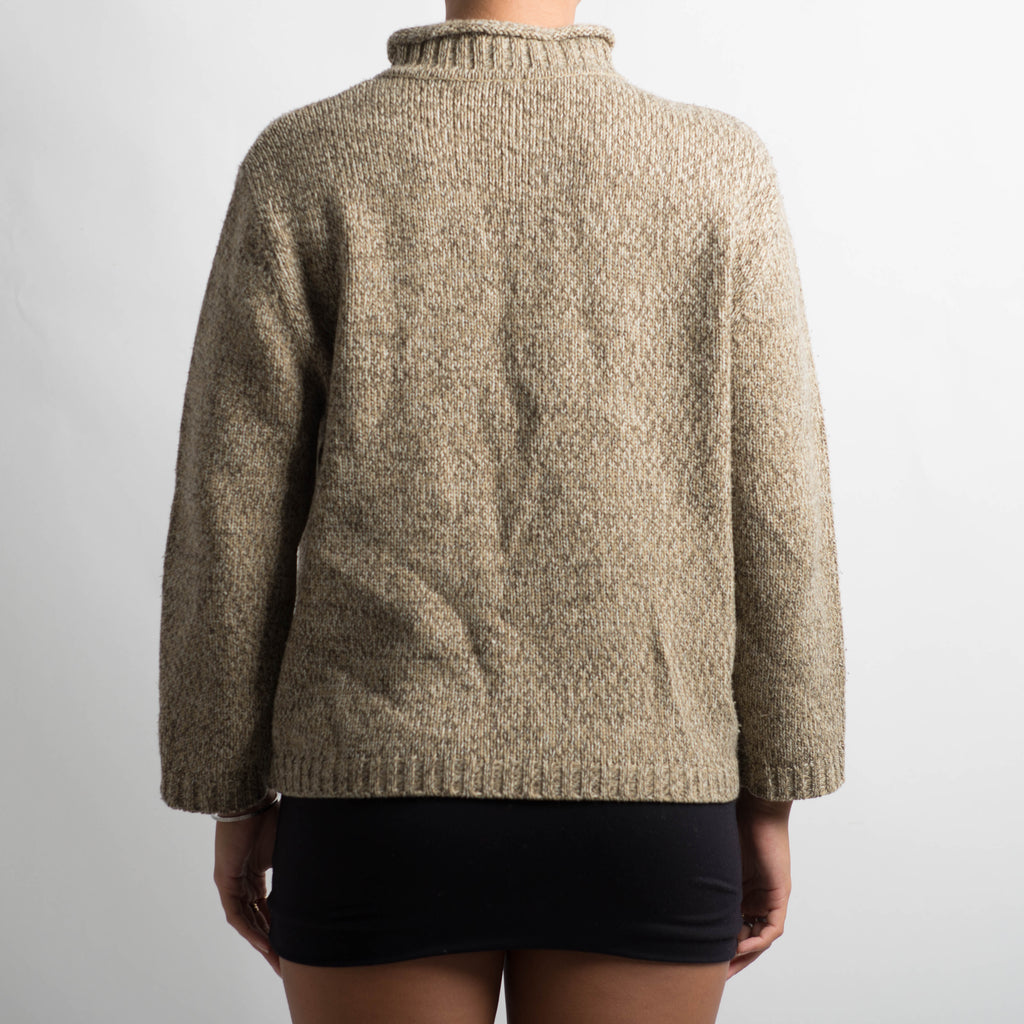 BROWN MARLE SWEATER
