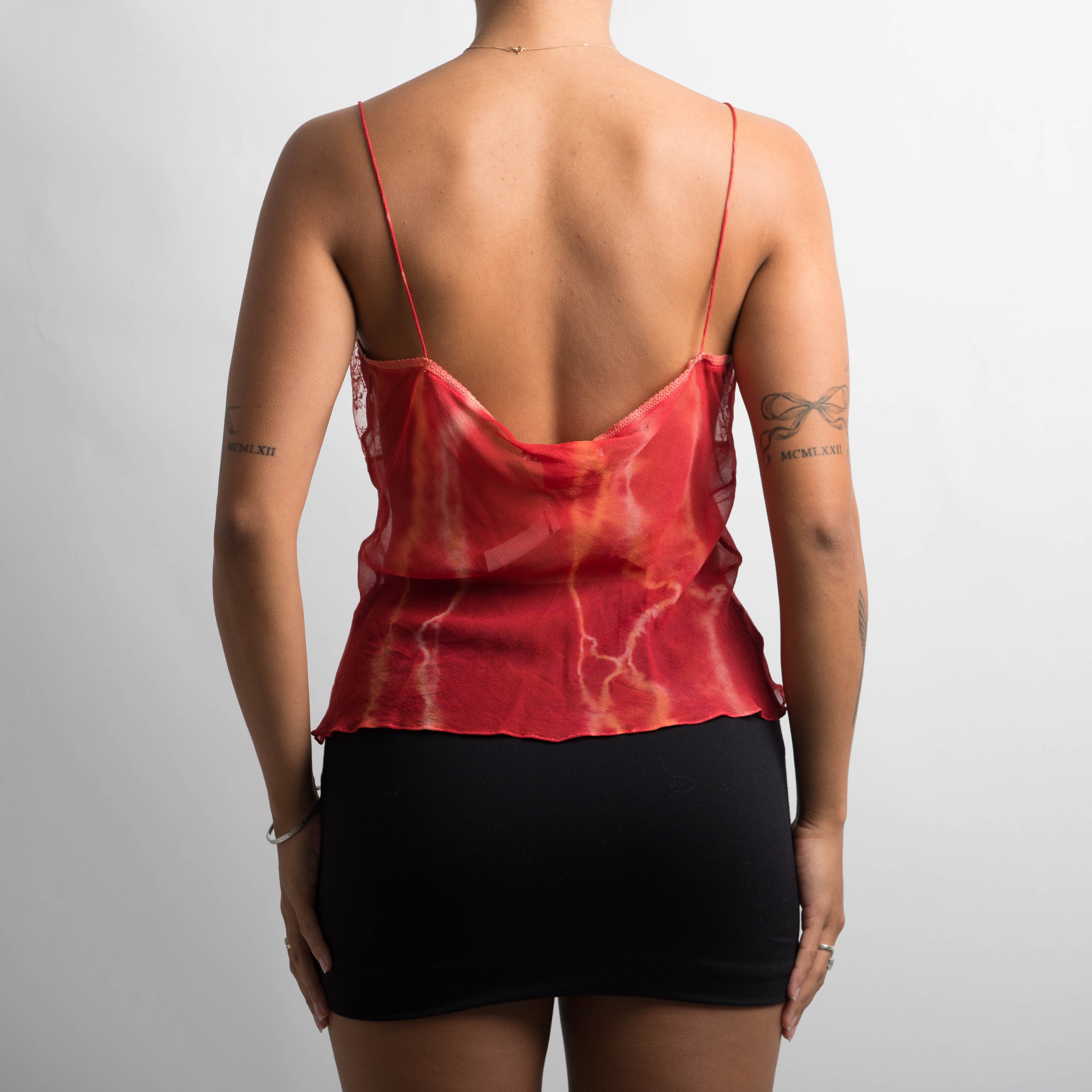 TIE DYE SILK CAMISOLE