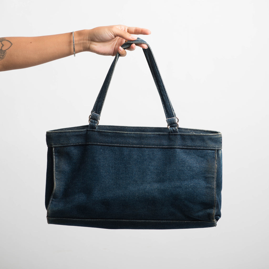 DENIM SHOULDER BAG