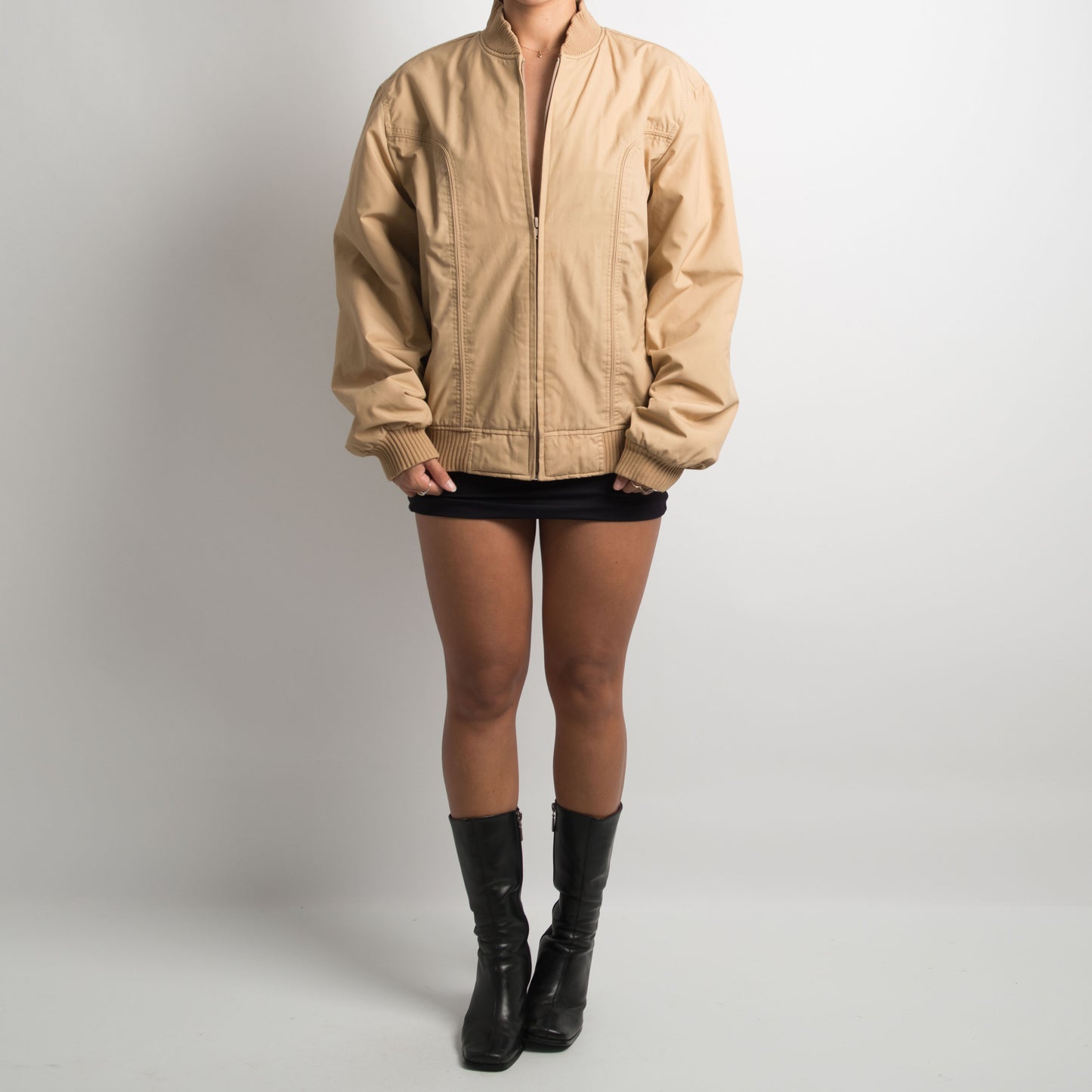 BLOUSON BOMBER DOUDOU BEIGE