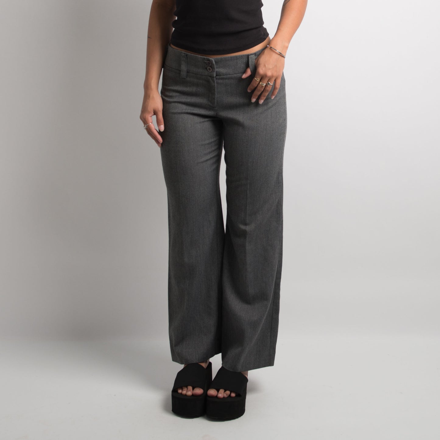 PANTALON GRIS CLASSIQUE