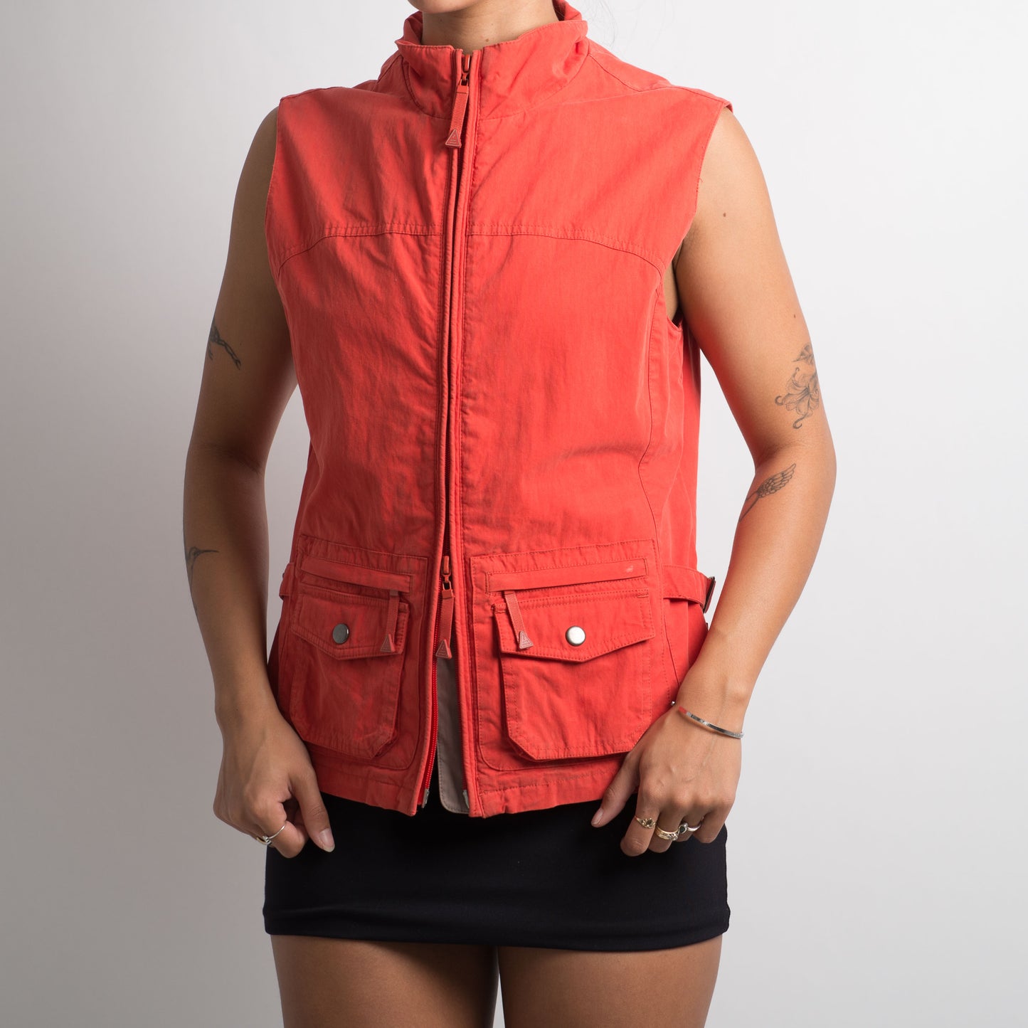 GILET UTILITAIRE ORANGE SANGUINE