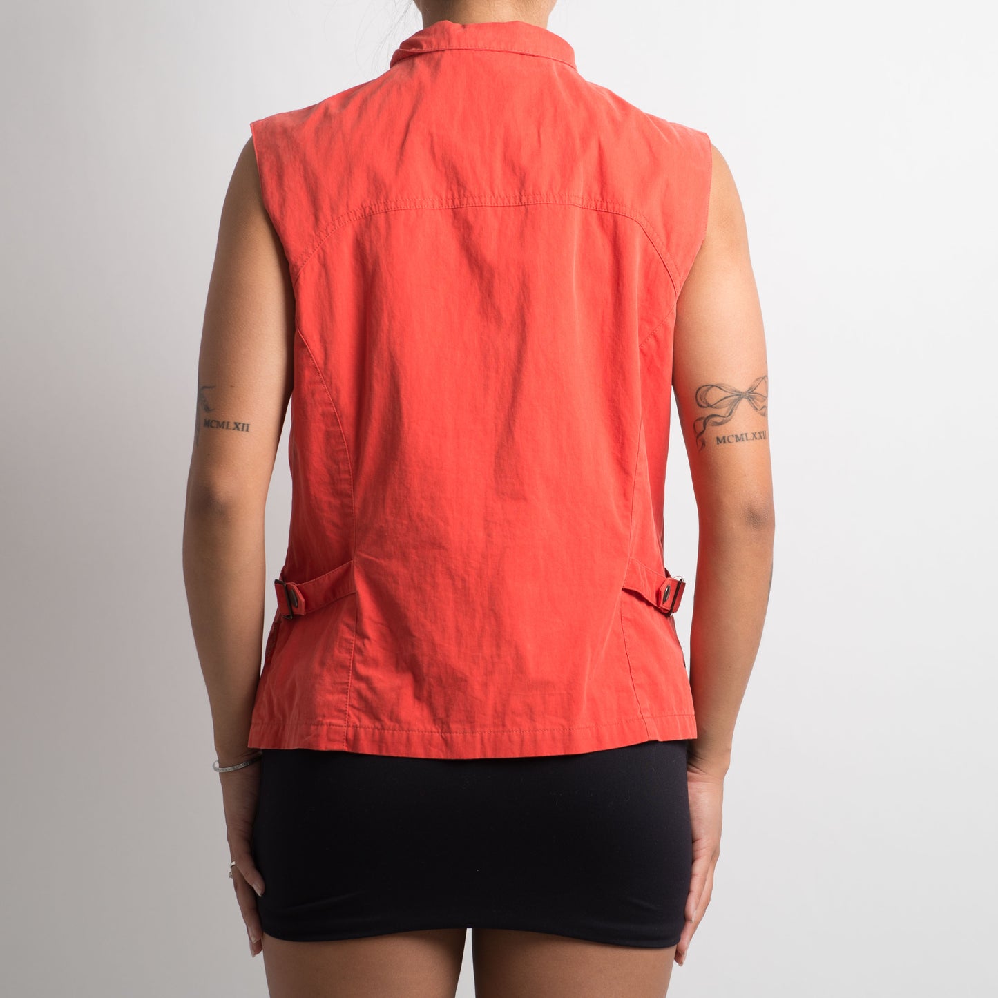 BLOOD ORANGE UTILITY GILET