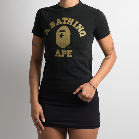 BLACK A BATHING APE BABY TEE