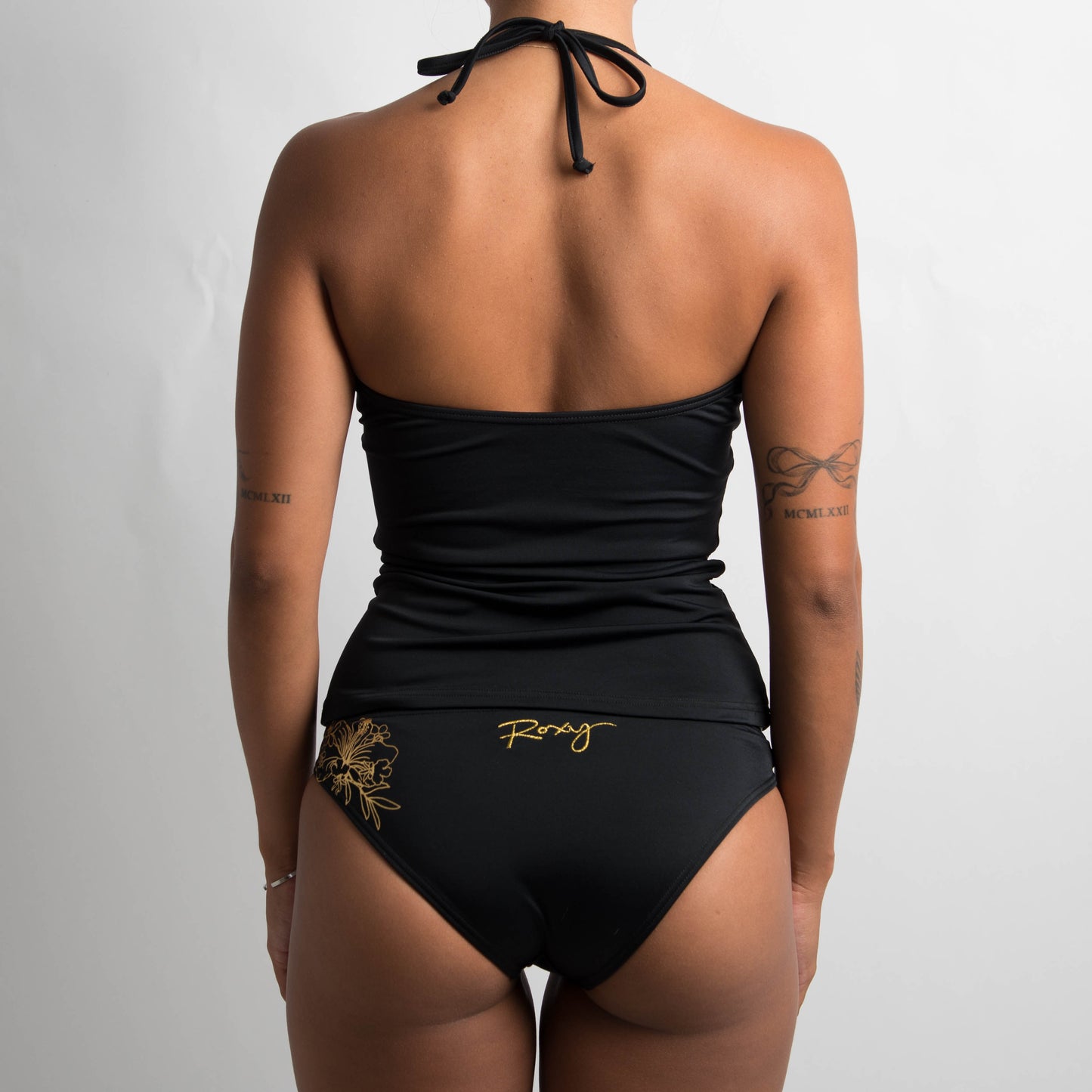 BLACK TANKINI SWIM SET