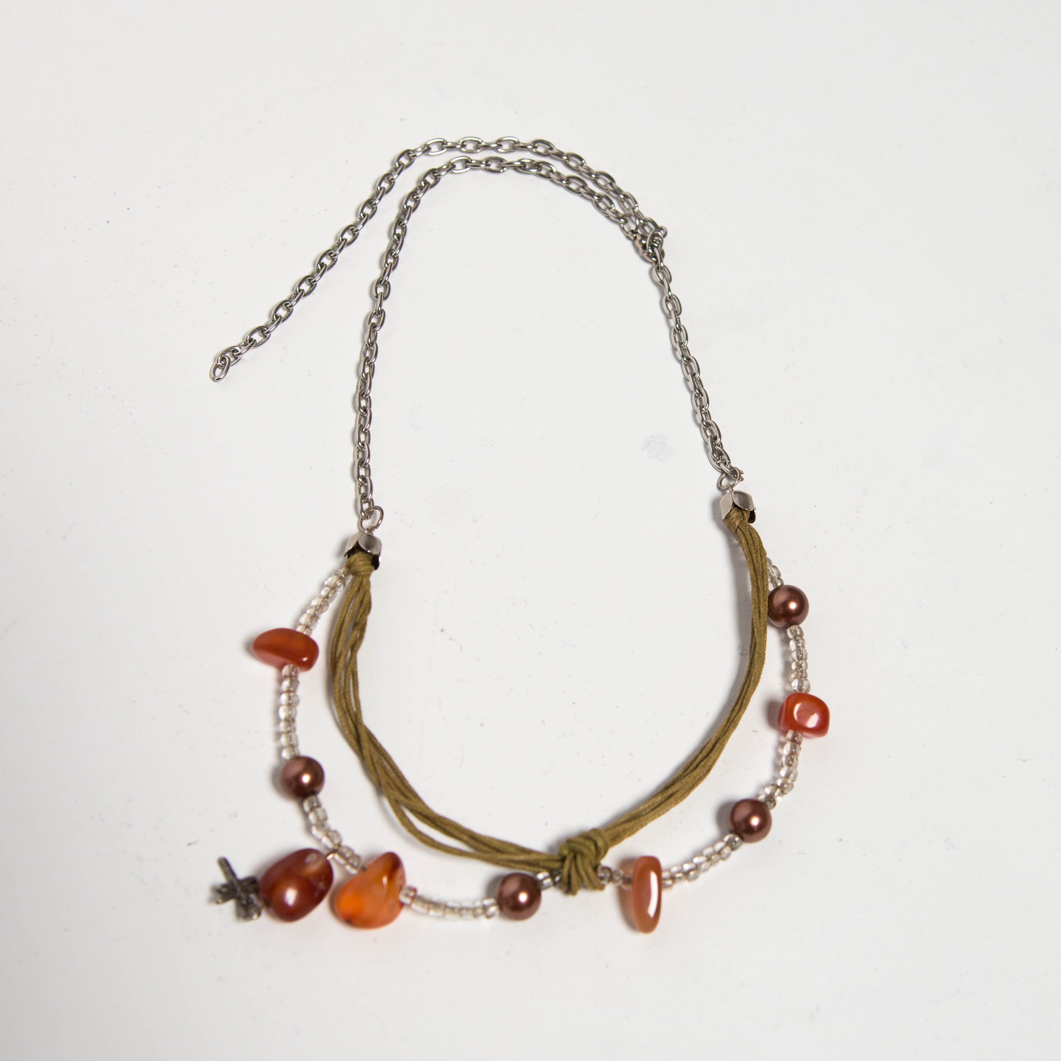 LAYERED BEAD NECKLACE