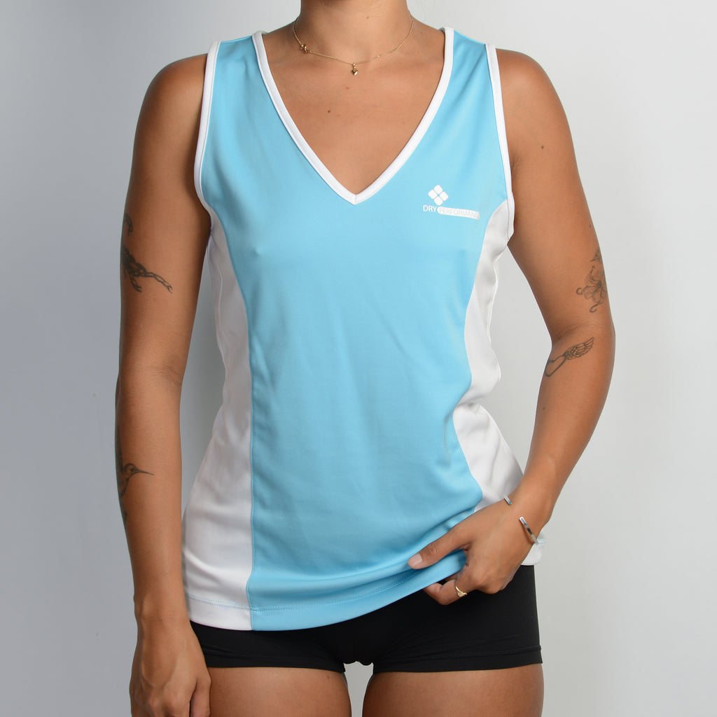 BLUE ACTIVE TANK TOP
