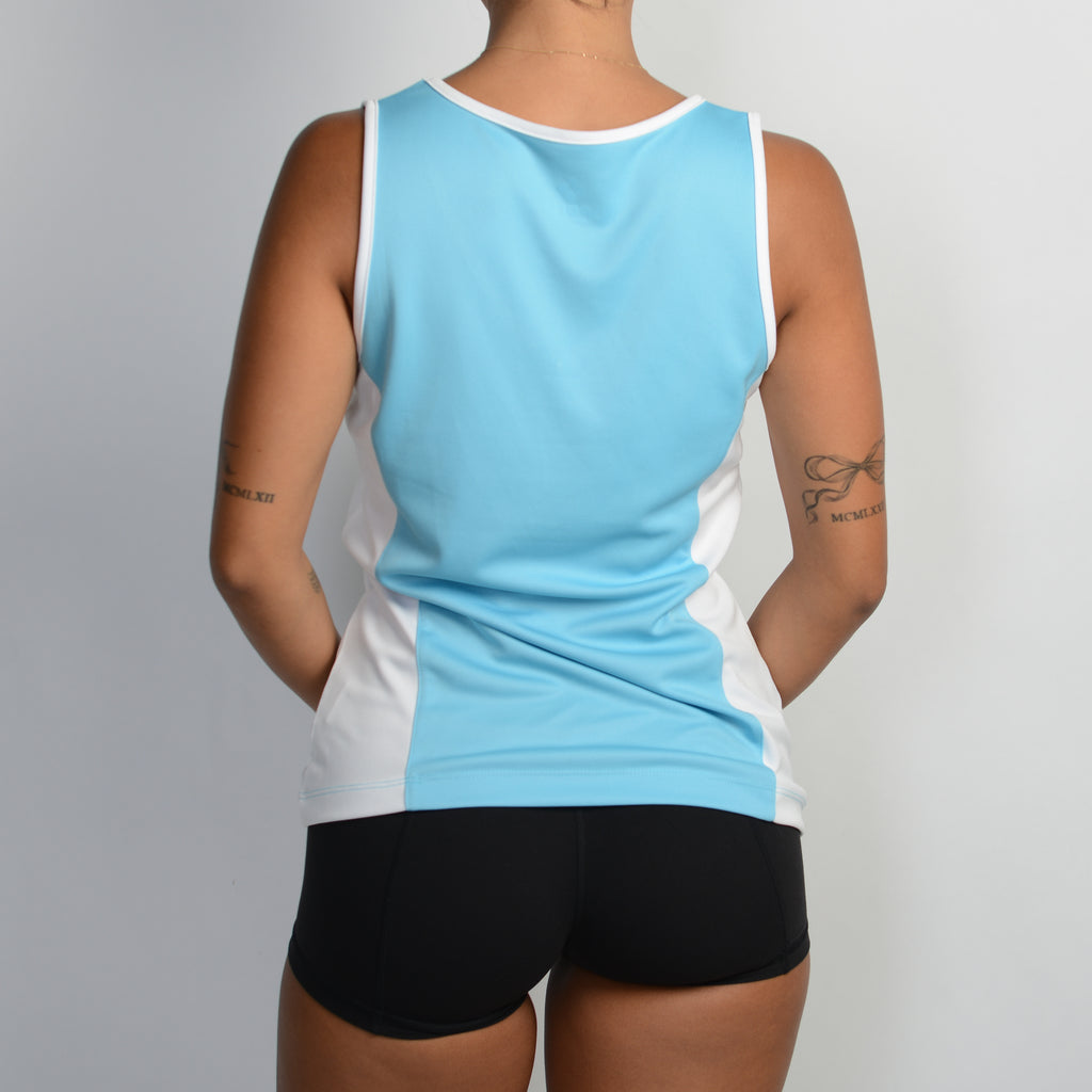 BLUE ACTIVE TANK TOP