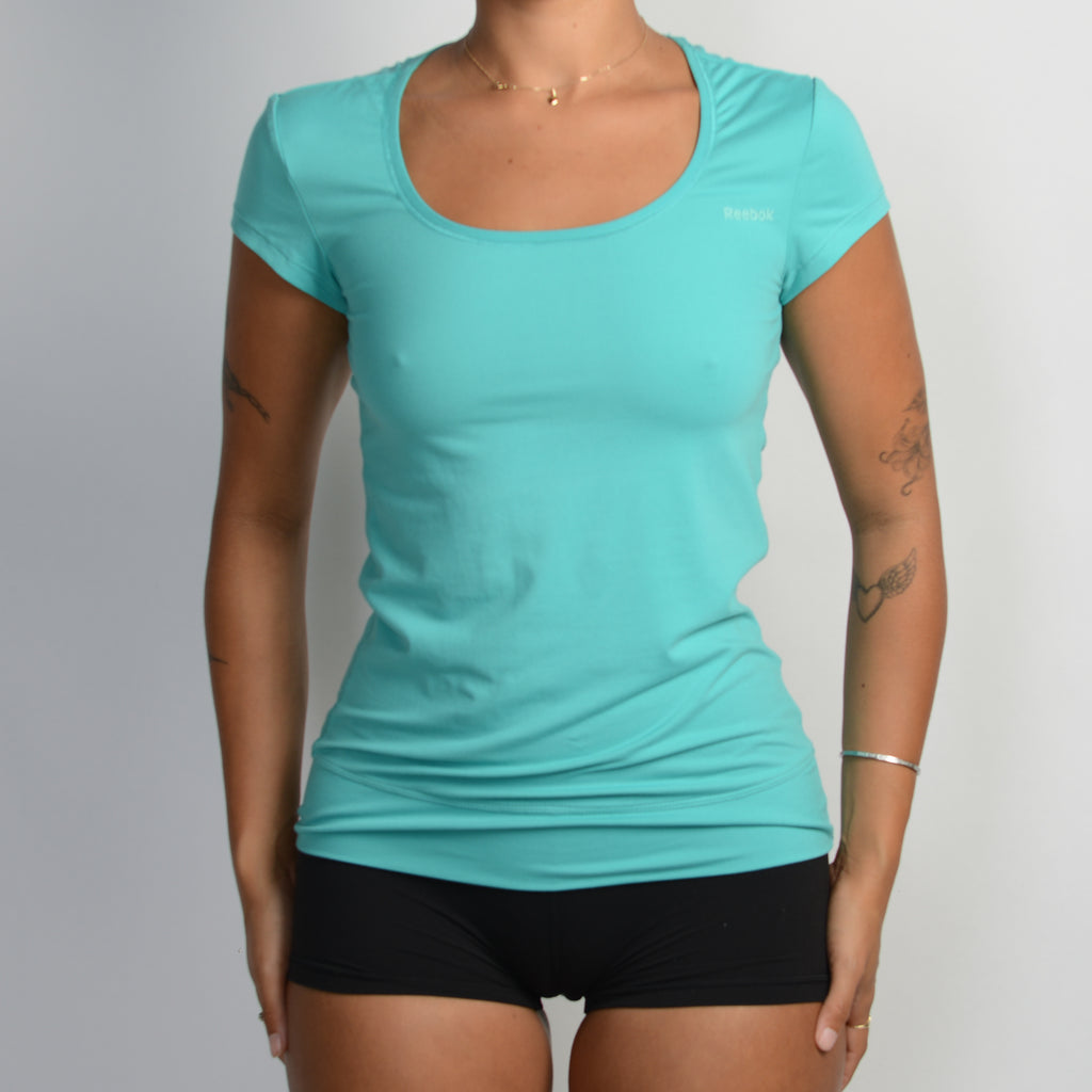 TURQUOISE ACTIVE TEE