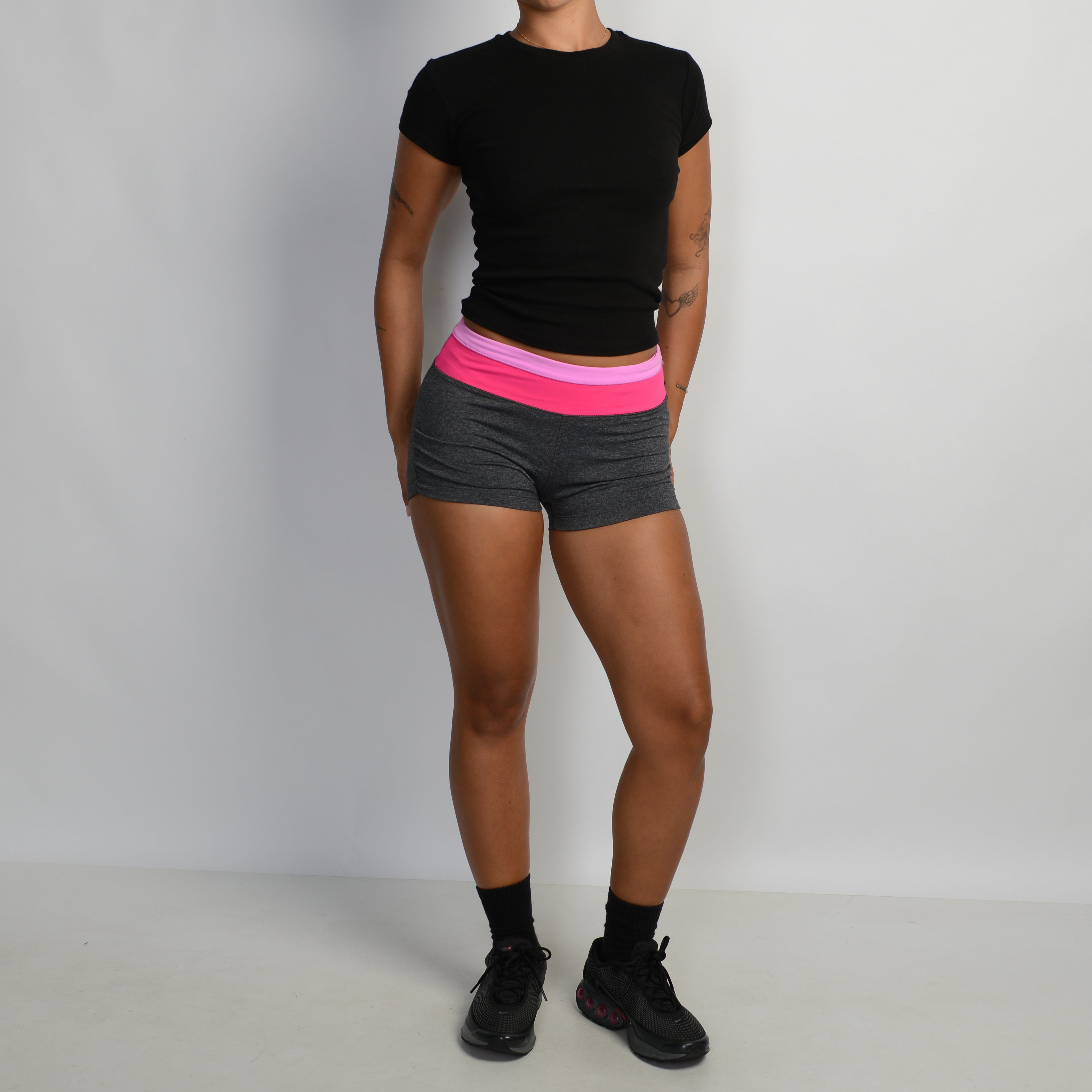 CHARCOAL ACTIVE SHORTS