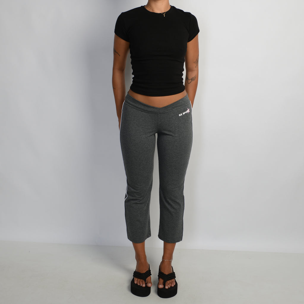 GREY CAPRI COTTON TIGHTS