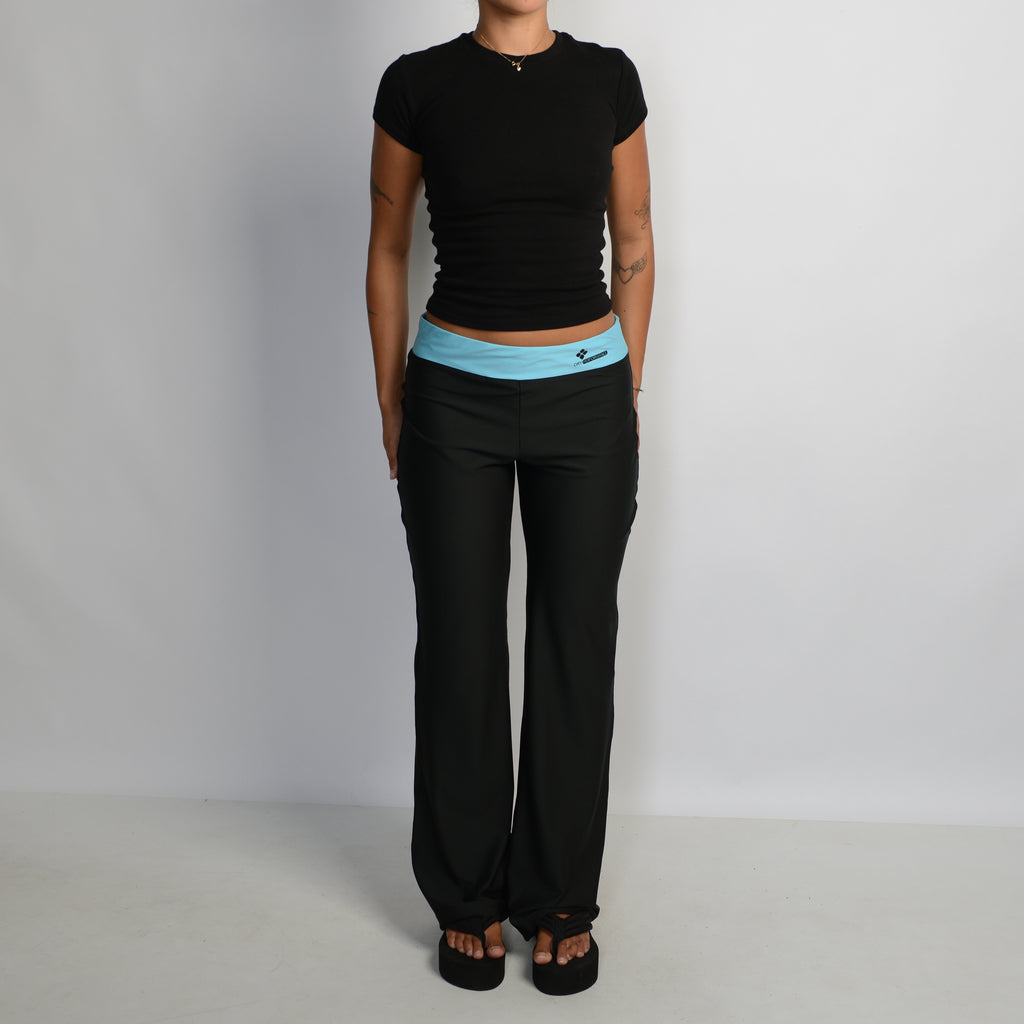 BLUE CONTRAST FLARE TIGHTS