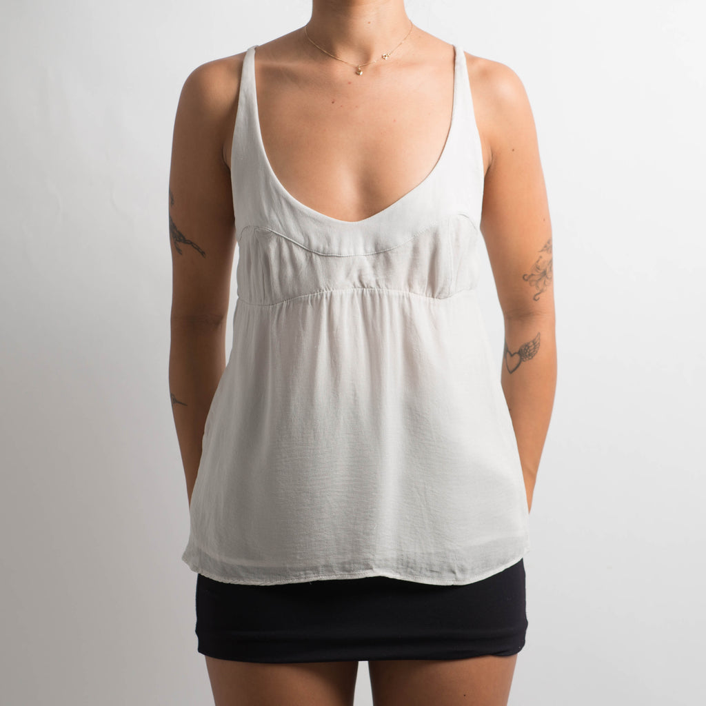 GREY BABYDOLL CAMISOLE