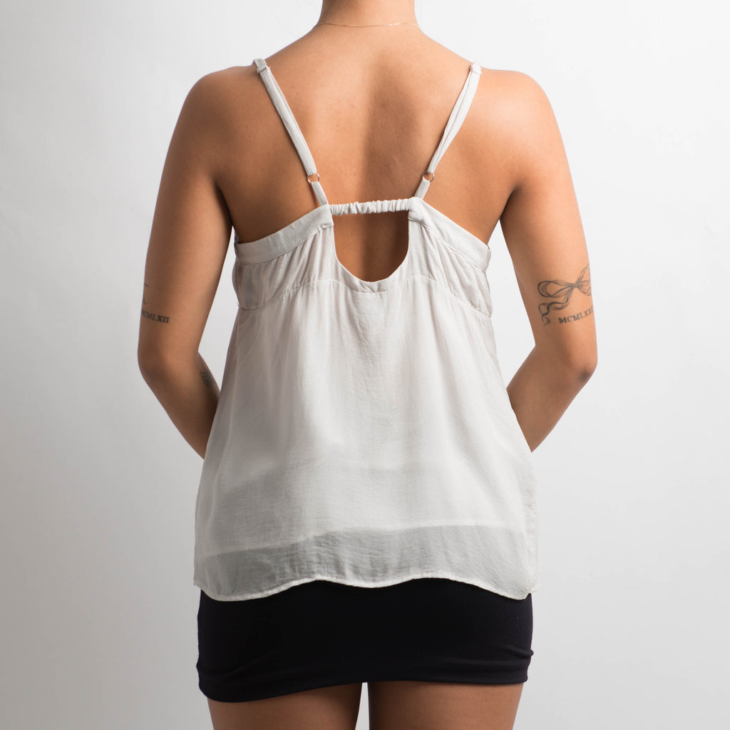 GREY BABYDOLL CAMISOLE