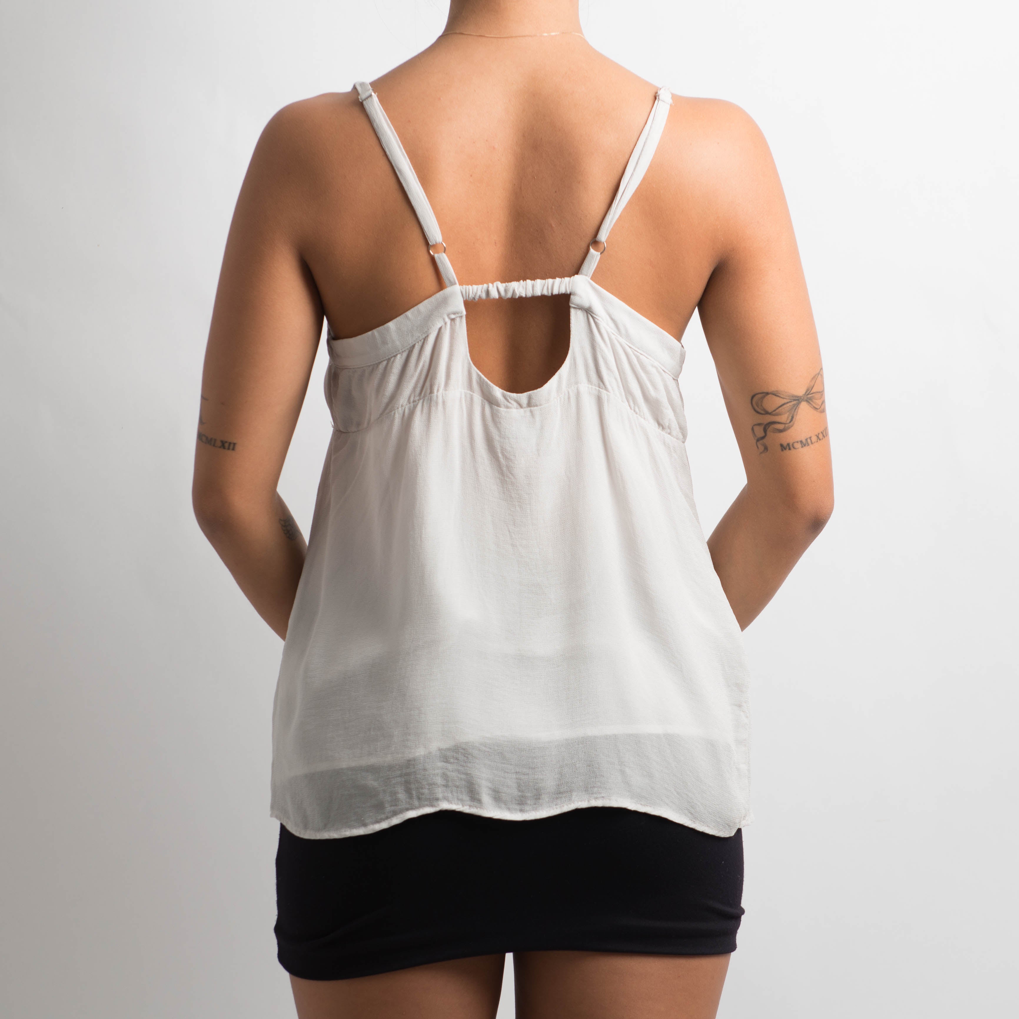 GREY BABYDOLL CAMISOLE