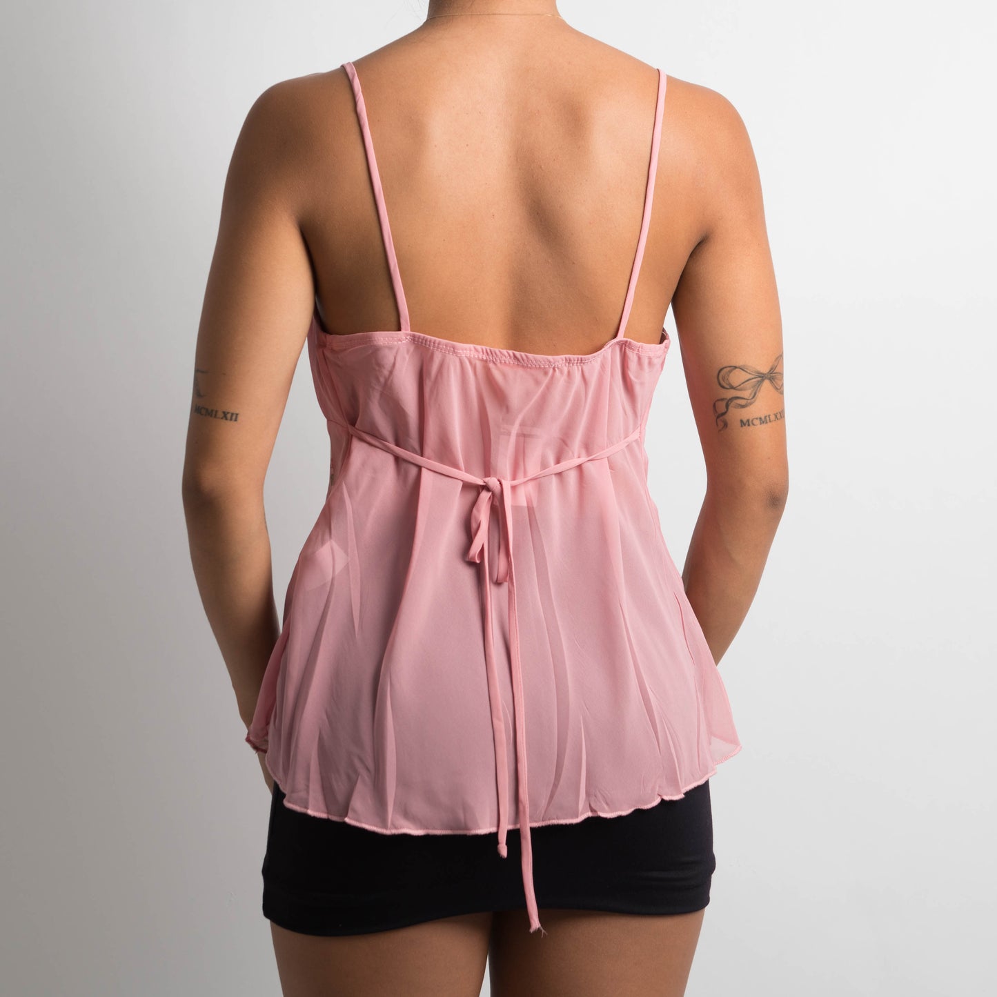 PINK FLORAL CAMISOLE