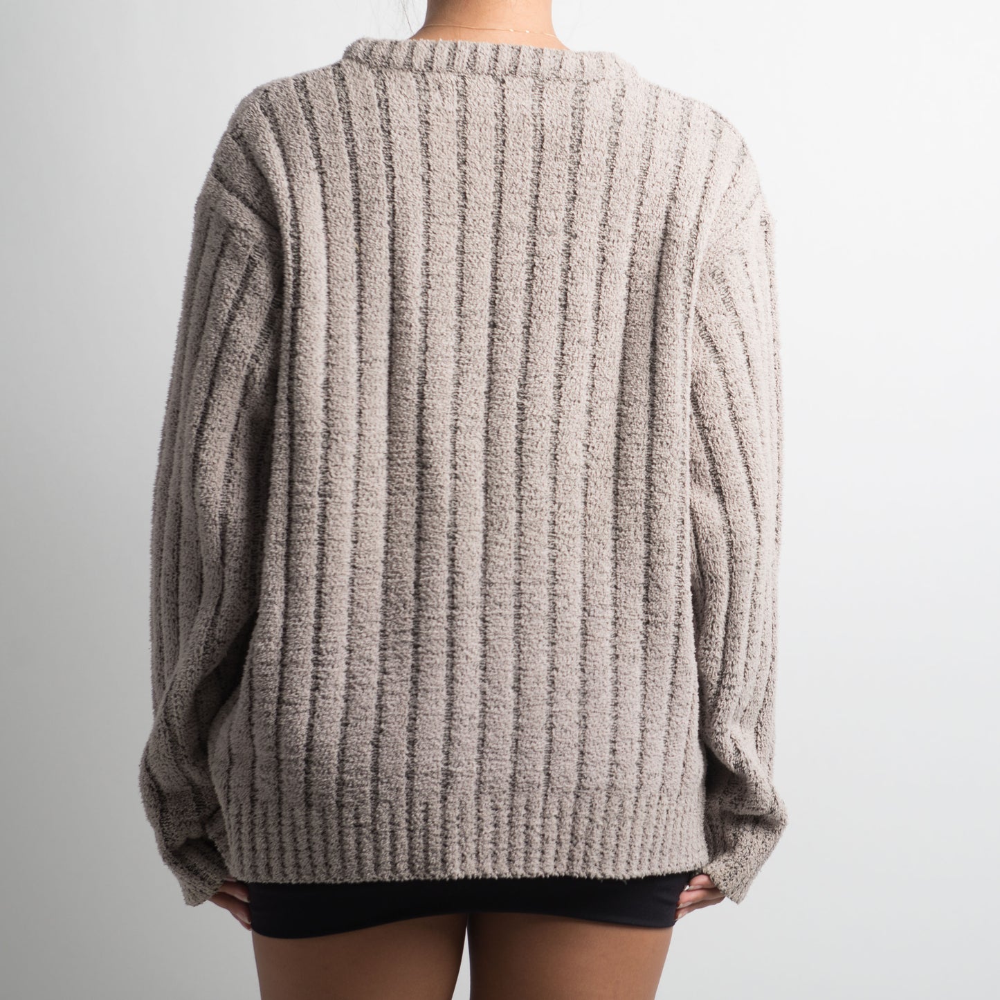 PULL CÔTELÉ EN CHENILLE