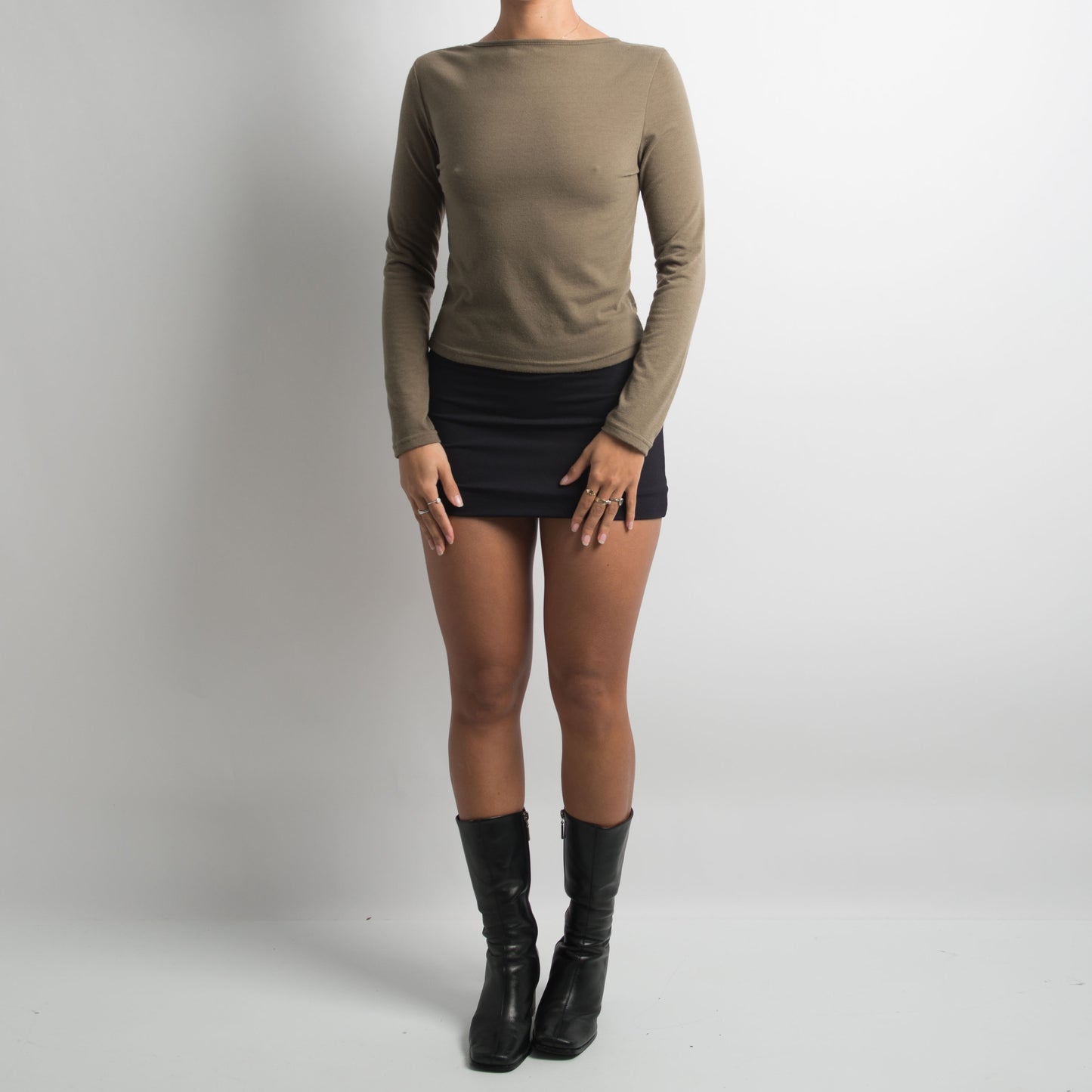 KHAKI LONG SLEEVE