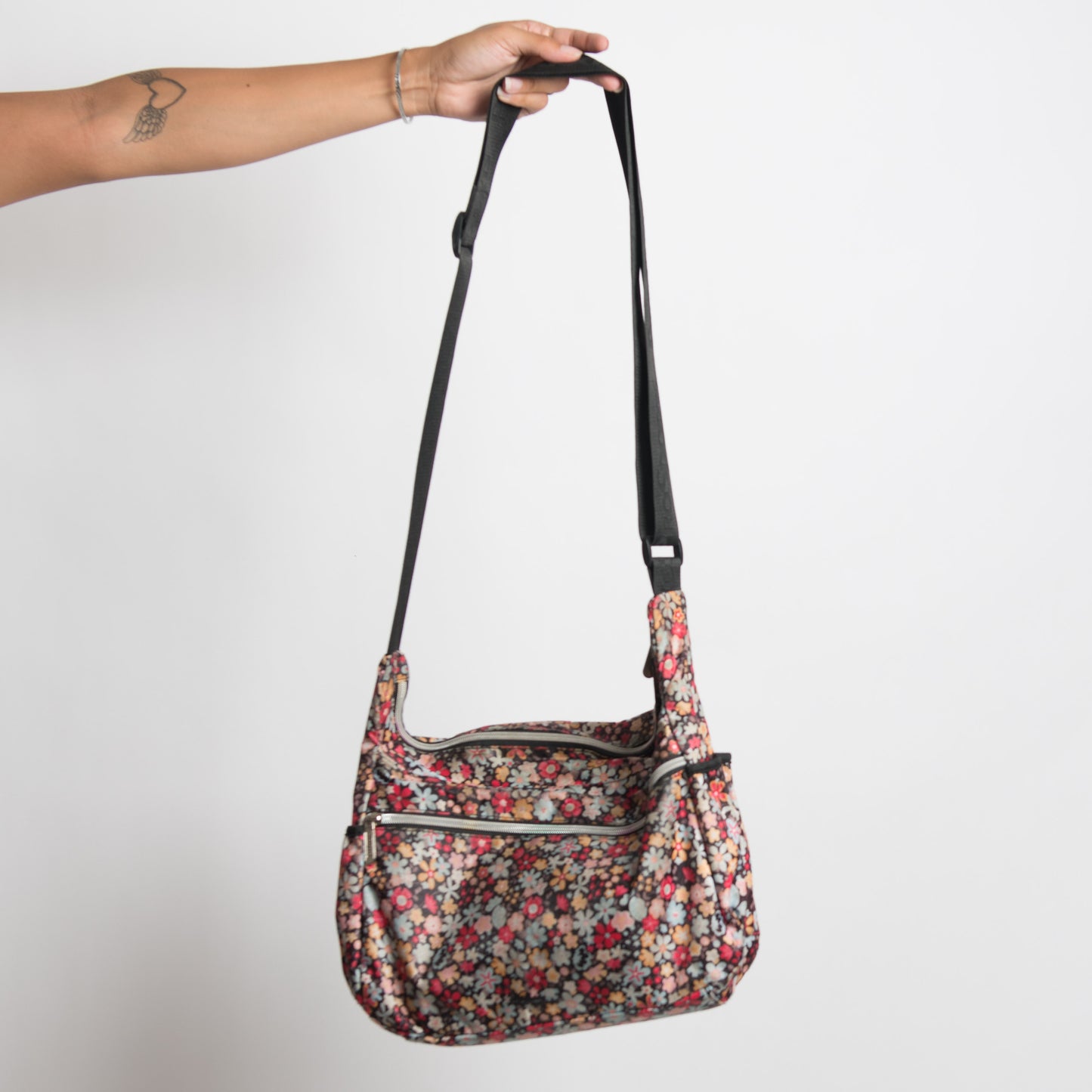 SAC BANDOULIÈRE À FLEURS