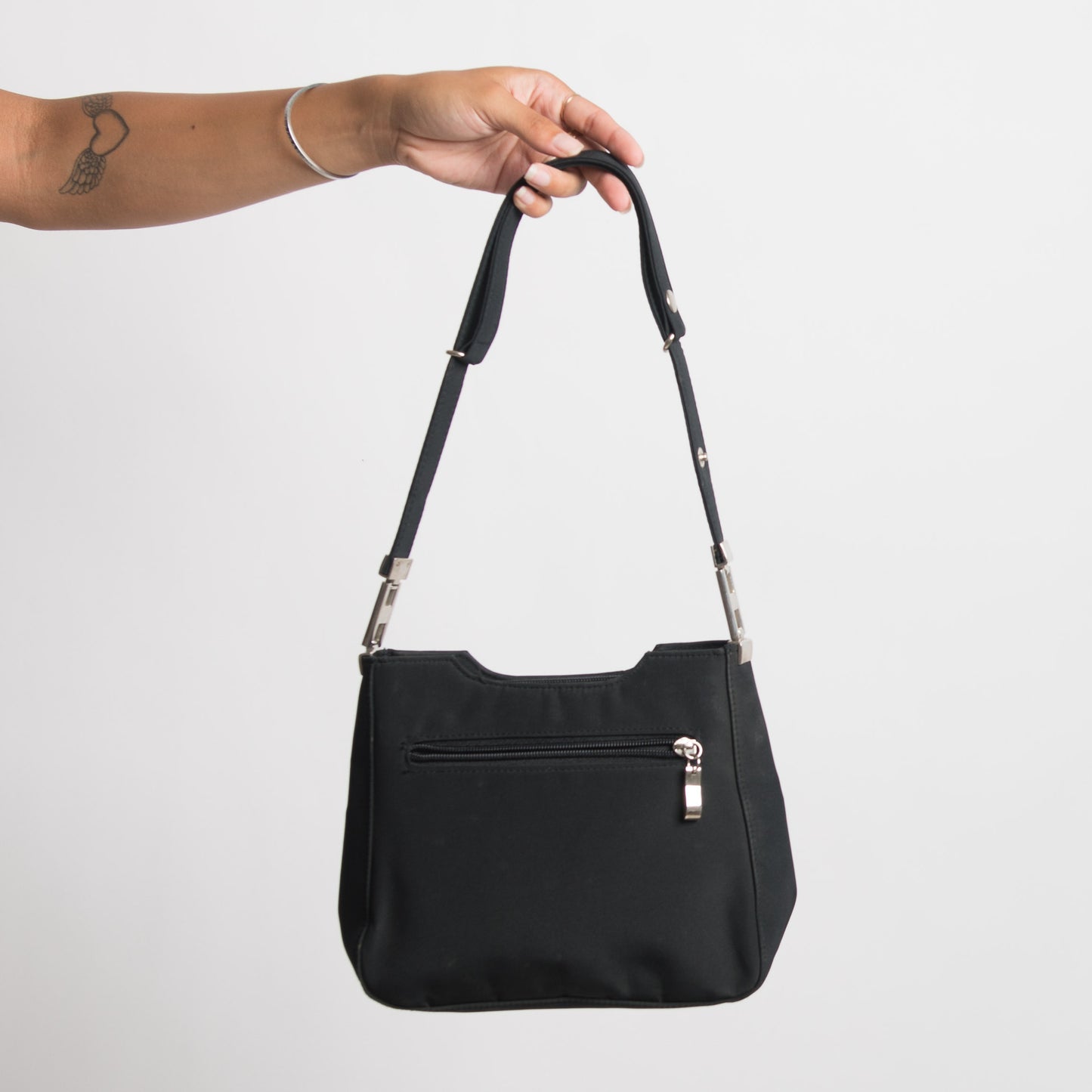 BLACK MINI HANDBAG