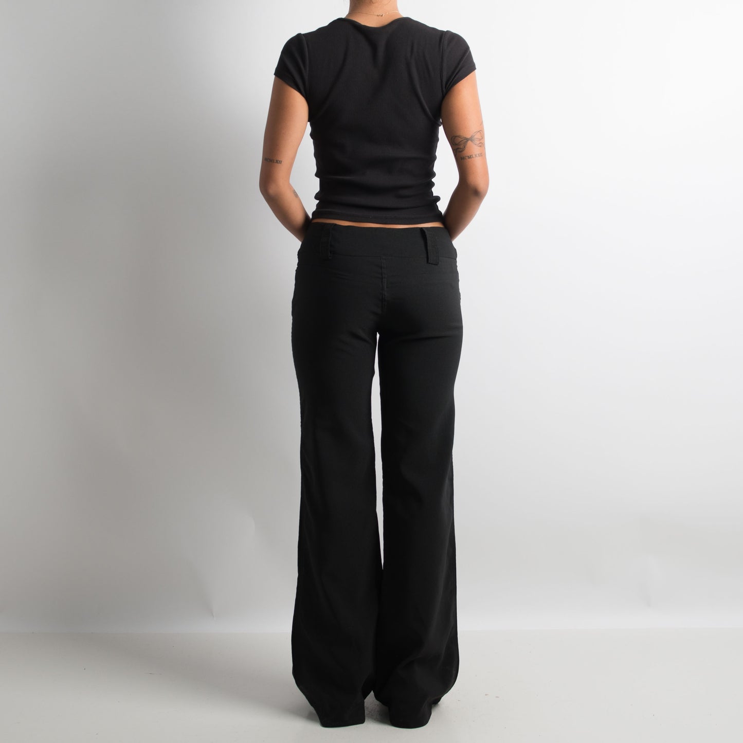 PANTALON BOOTCUT NOIR