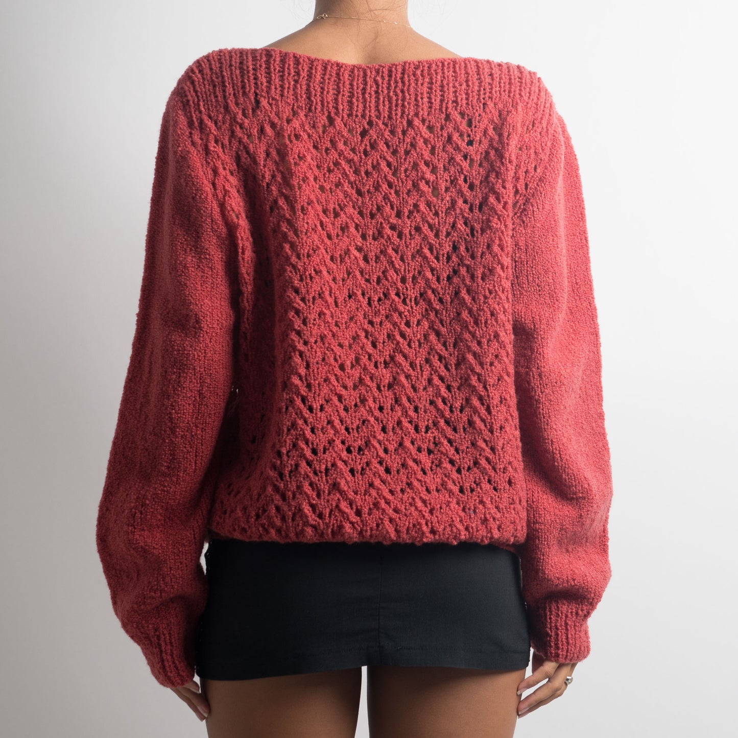 PULL EN MAILLE CORAIL