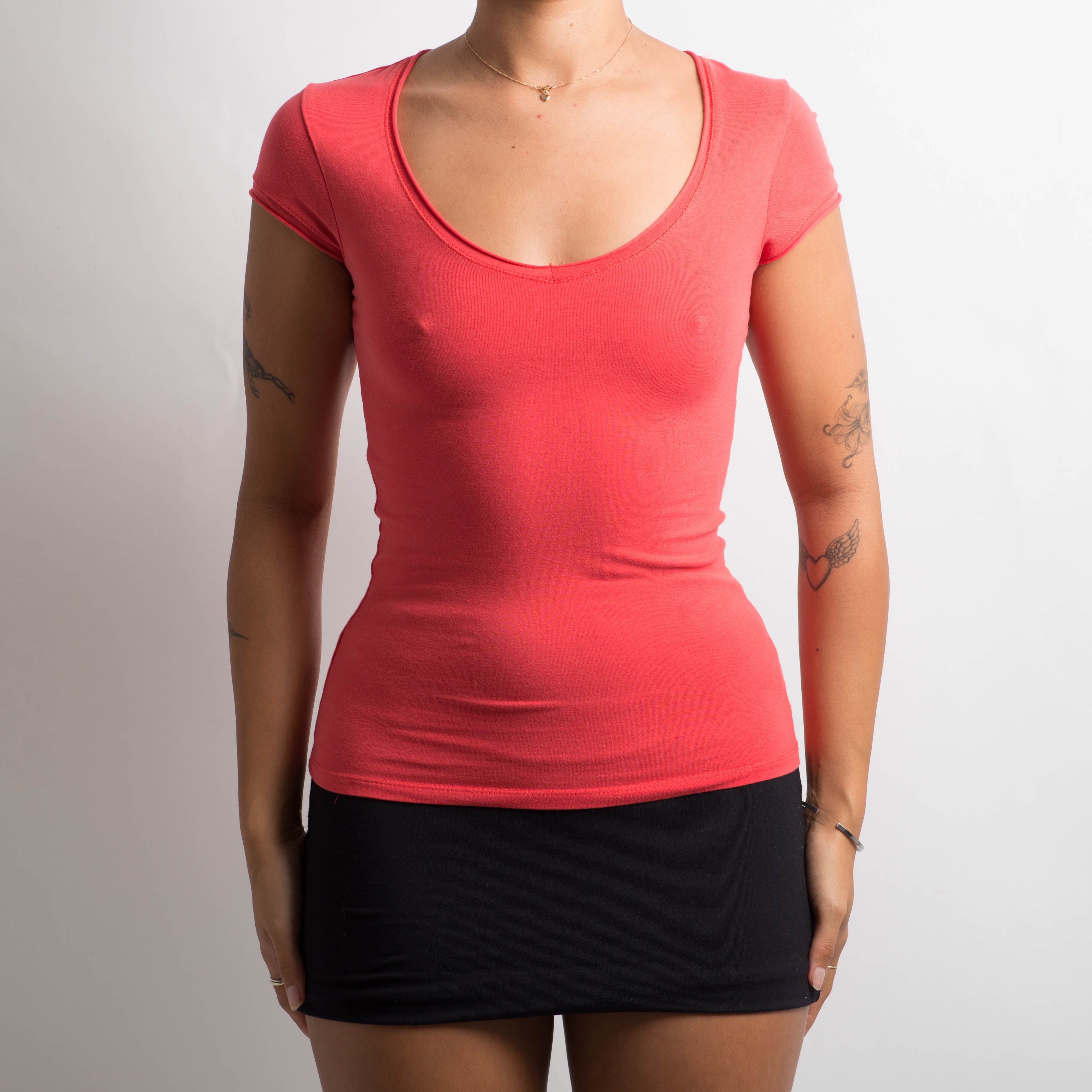 CORAL SLIM FIT TEE