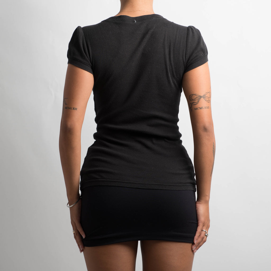 BLACK COTTON TOP