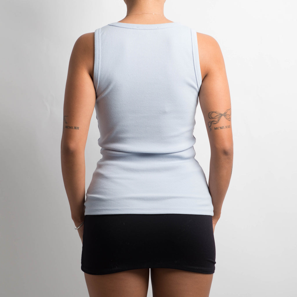 BLUE SQUARE TANK TOP