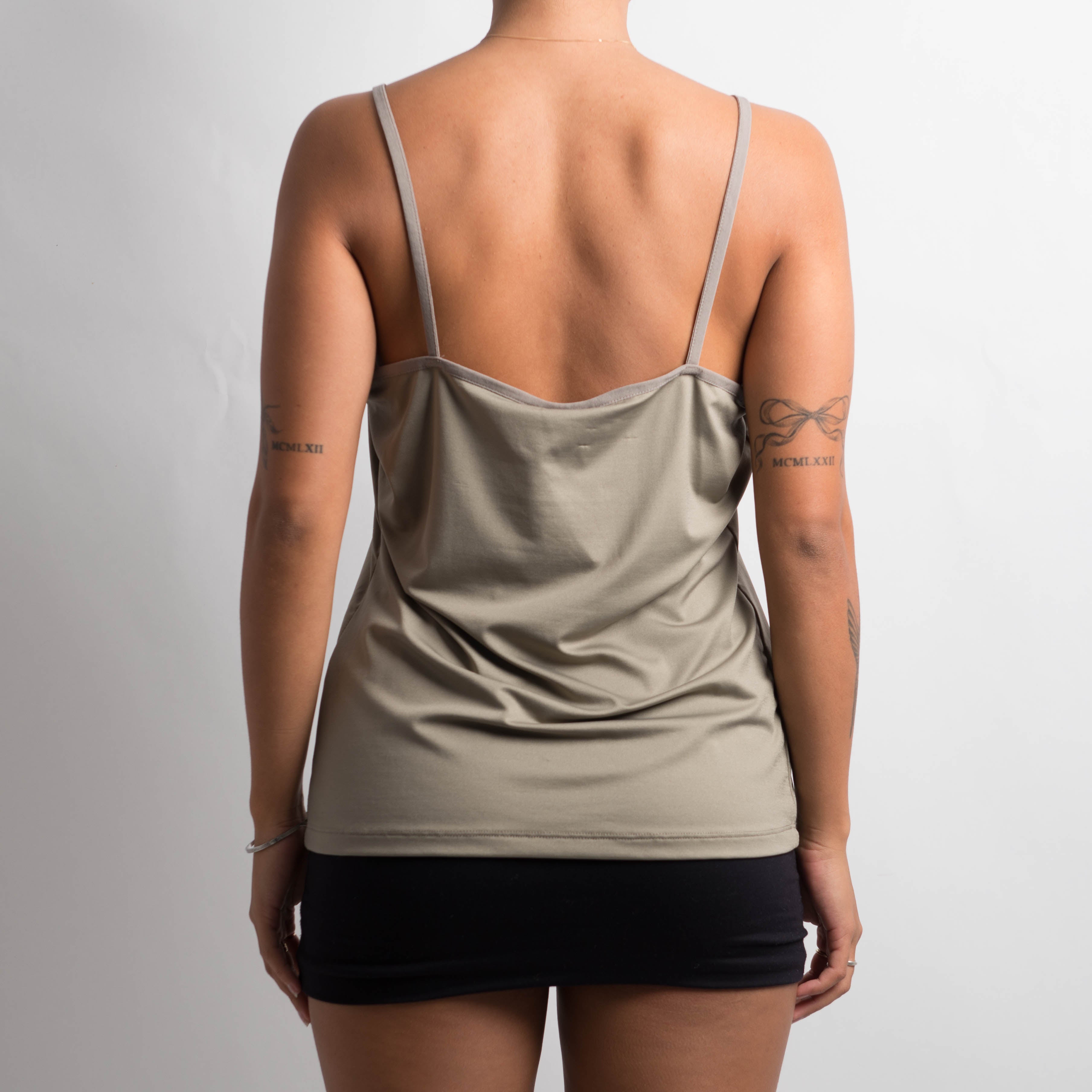GREIGE SLIP CAMISOLE