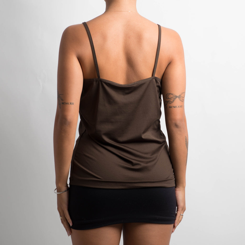 CHOC BROWN SLIP CAMISOLE